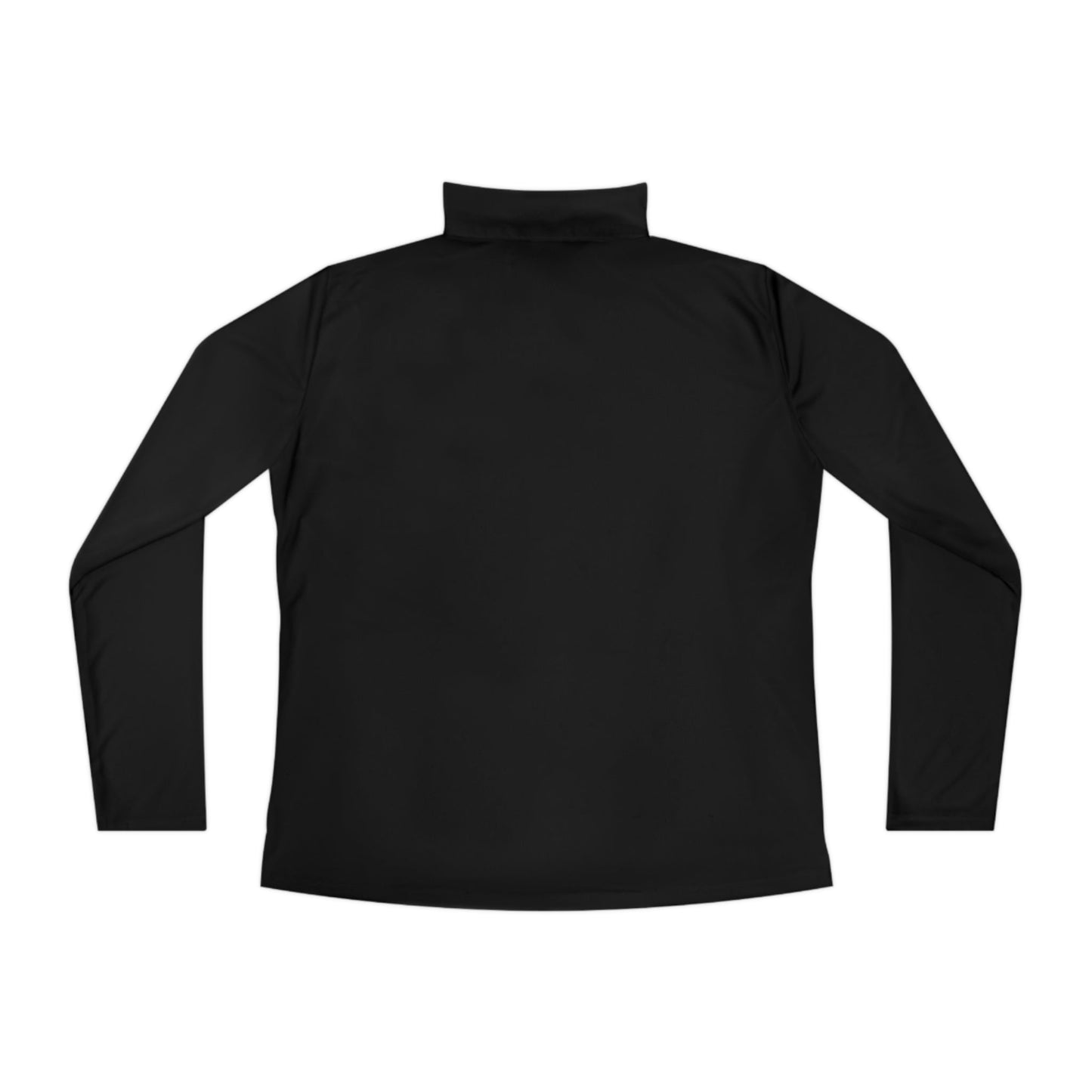 All White Mercy/Justice Ladies Quarter - Zip Pullover - criminaljusticereformationalliancestore.com