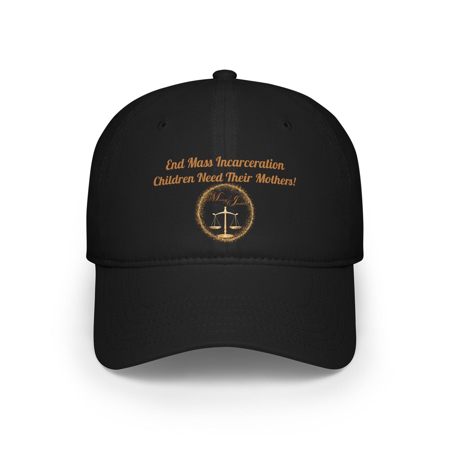 End Mass Incarceration! Children! Low Profile Baseball Cap - criminaljusticereformationalliancestore.com