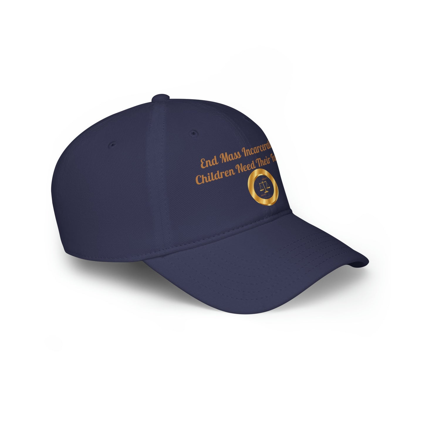 End Mass Incarceration! Children! Low Profile Baseball Cap - criminaljusticereformationalliancestore.com