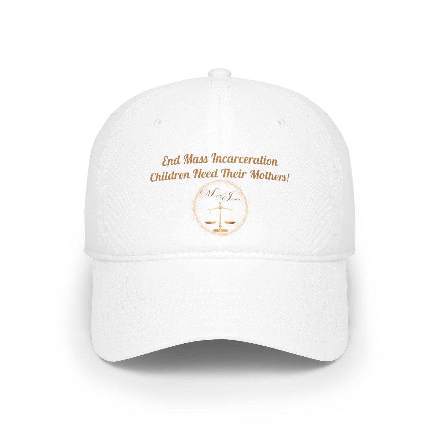 End Mass Incarceration! Children! Low Profile Baseball Cap - criminaljusticereformationalliancestore.com