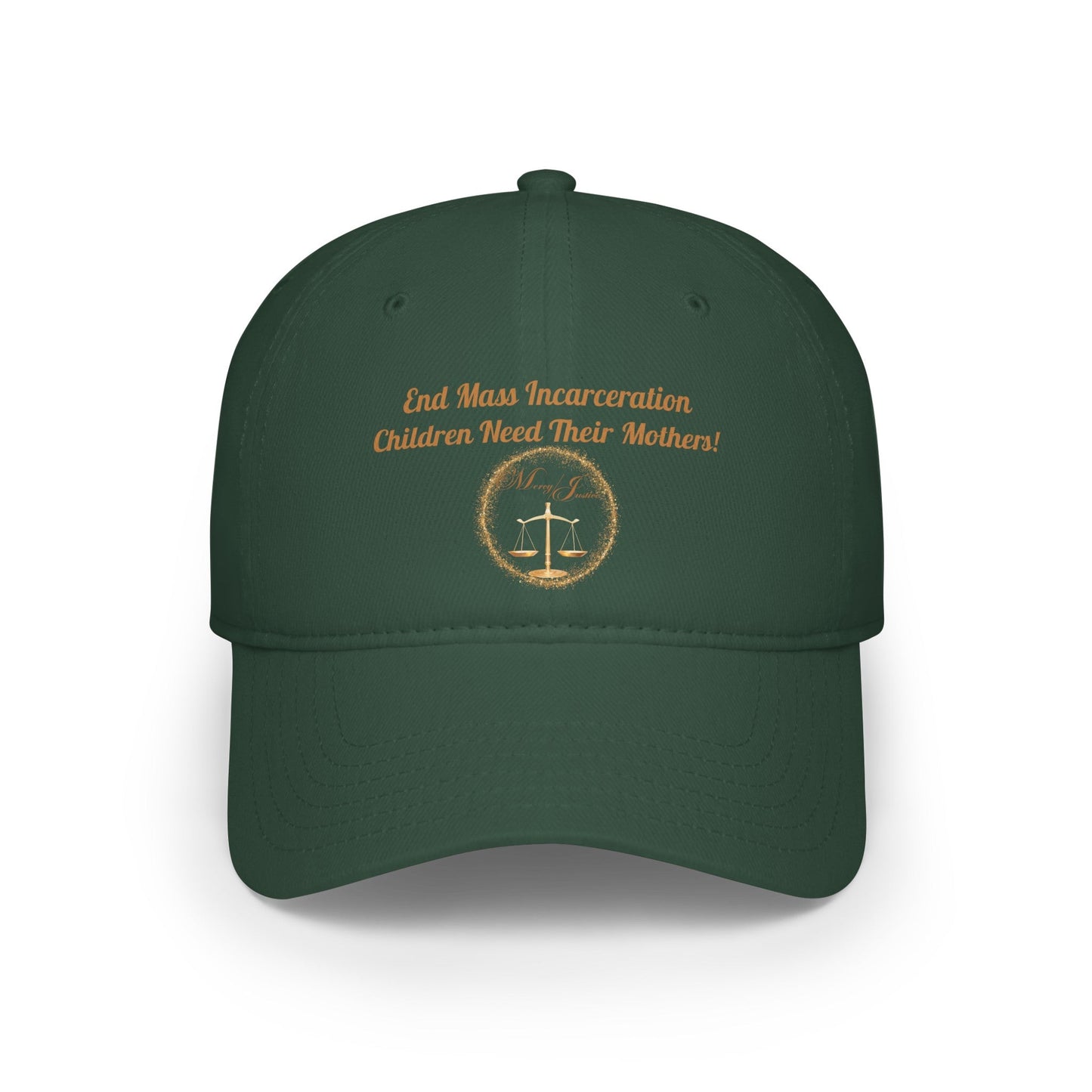 End Mass Incarceration! Children! Low Profile Baseball Cap - criminaljusticereformationalliancestore.com