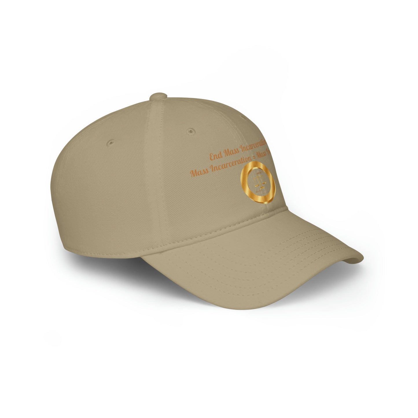End Mass Incarceration! Free Labor Low Profile Baseball Cap - criminaljusticereformationalliancestore.com
