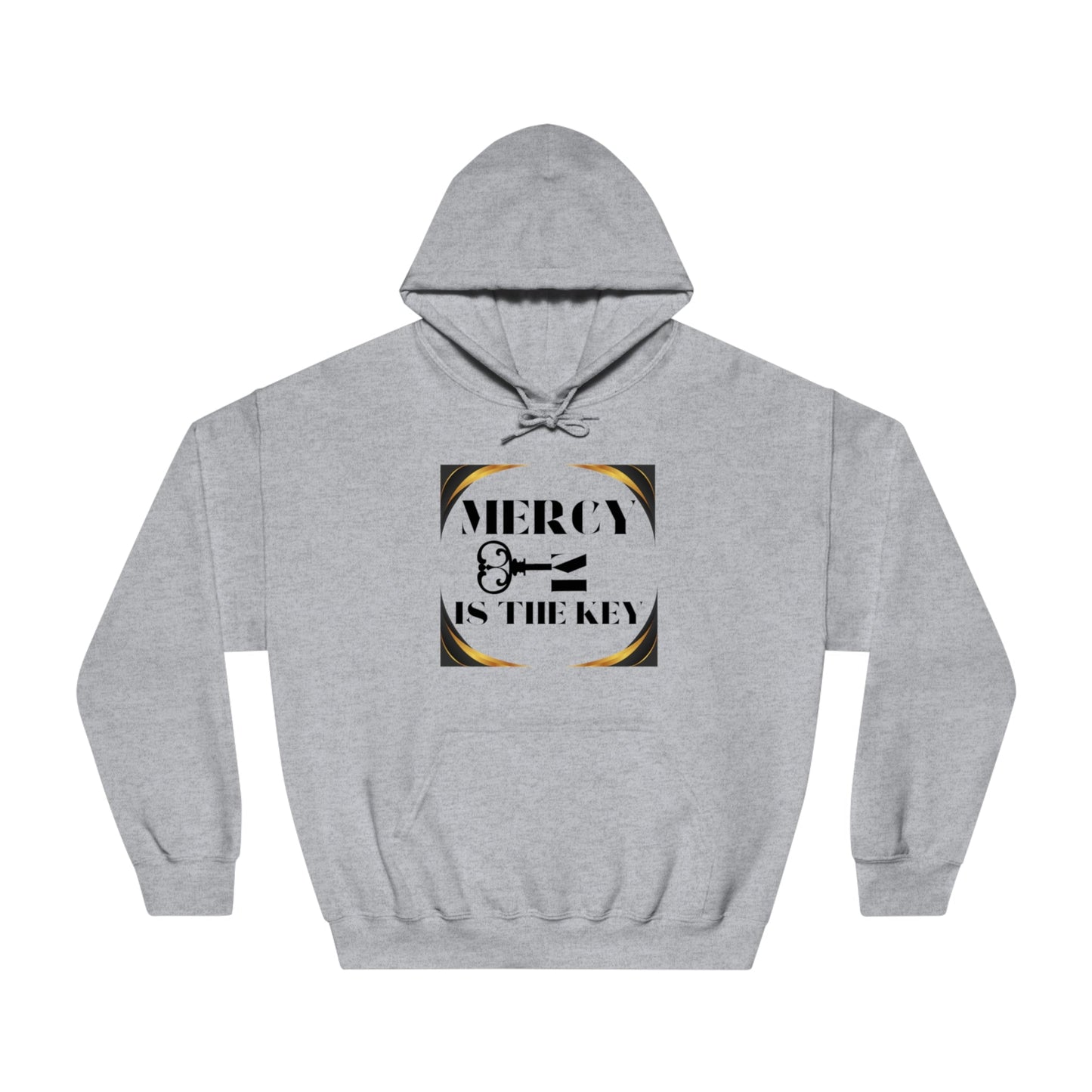 Hooded Sweatshirt - Mercy Is The Key to Real Justice - criminaljusticereformationalliancestore.com