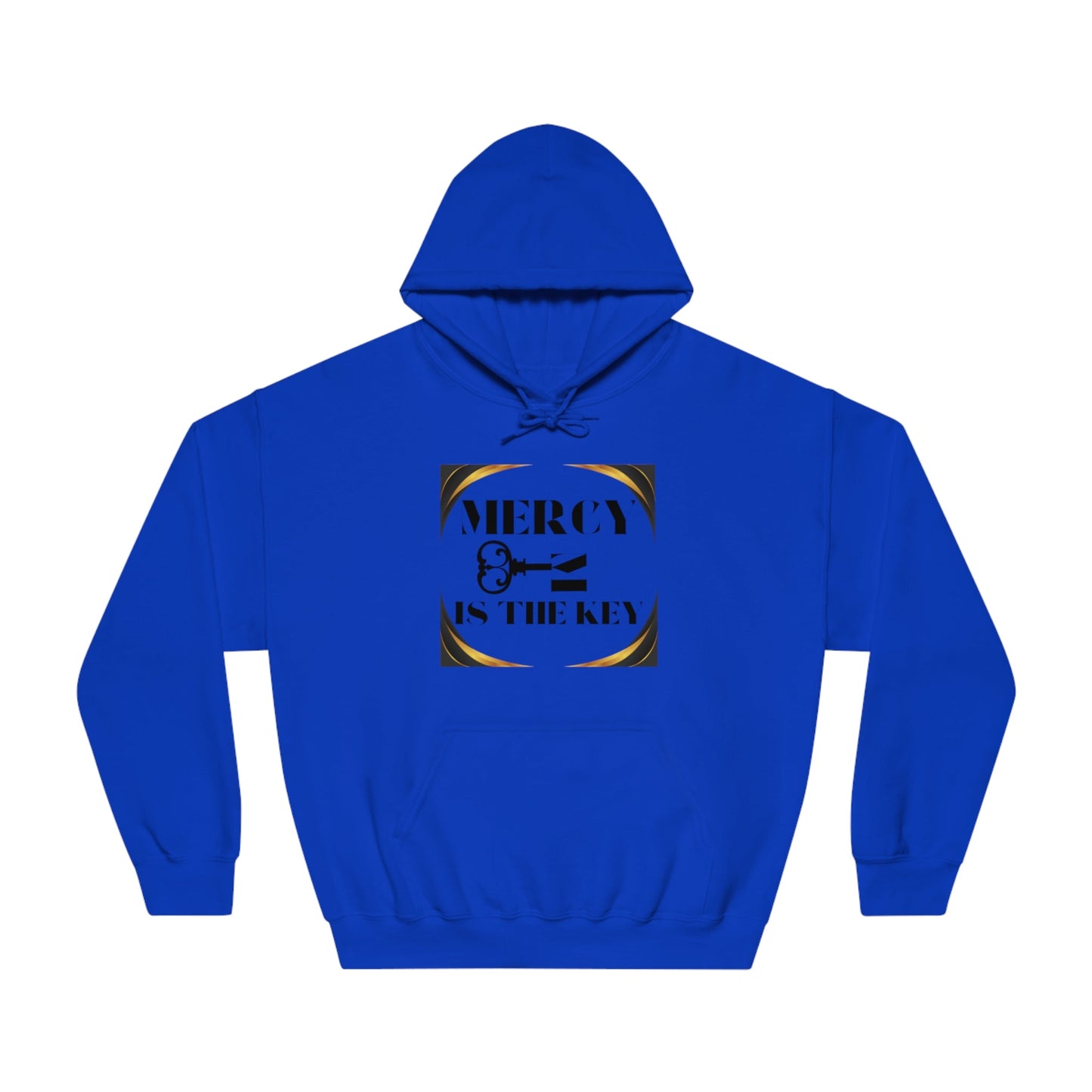 Hooded Sweatshirt - Mercy Is The Key to Real Justice - criminaljusticereformationalliancestore.com