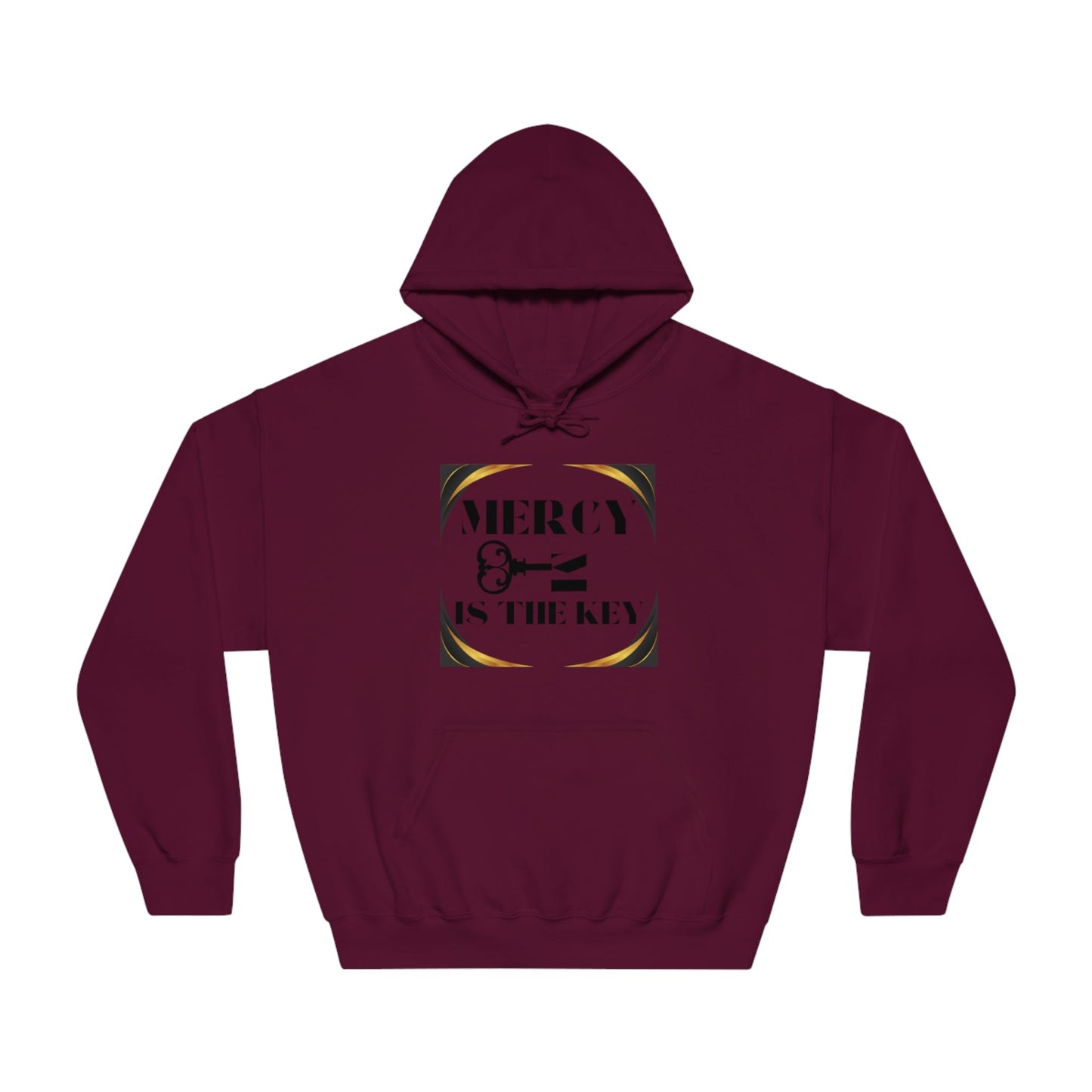 Hooded Sweatshirt - Mercy Is The Key to Real Justice - criminaljusticereformationalliancestore.com