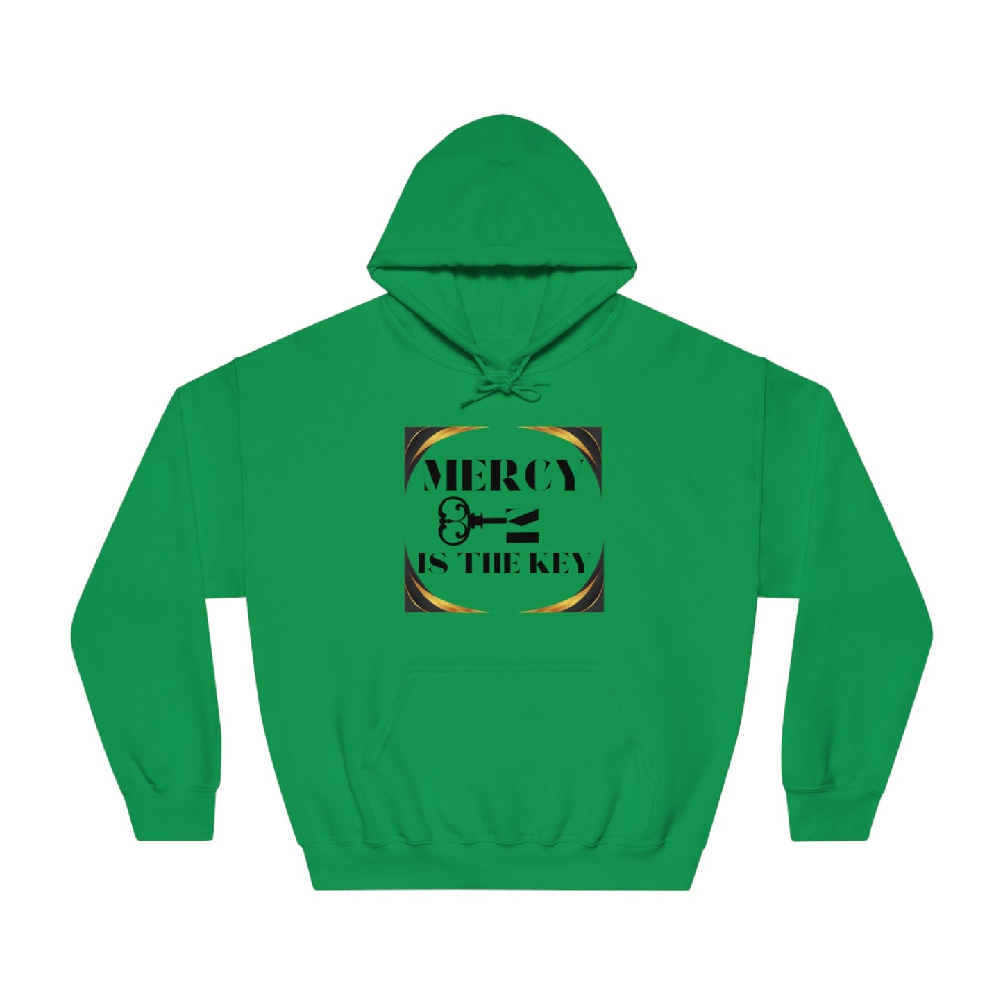 Hooded Sweatshirt - Mercy Is The Key to Real Justice - criminaljusticereformationalliancestore.com