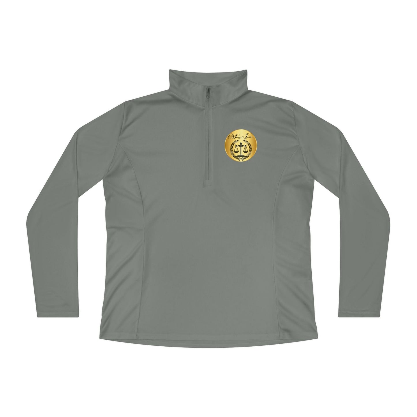 Mercy and Justice Quarter - Zip Pullover - criminaljusticereformationalliancestore.com