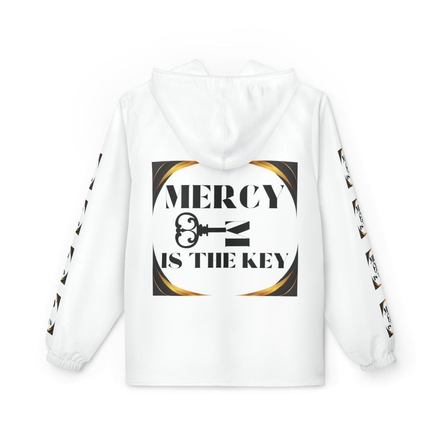 Windbreaker Jacket - Mercy Is The Key Design - criminaljusticereformationalliancestore.com