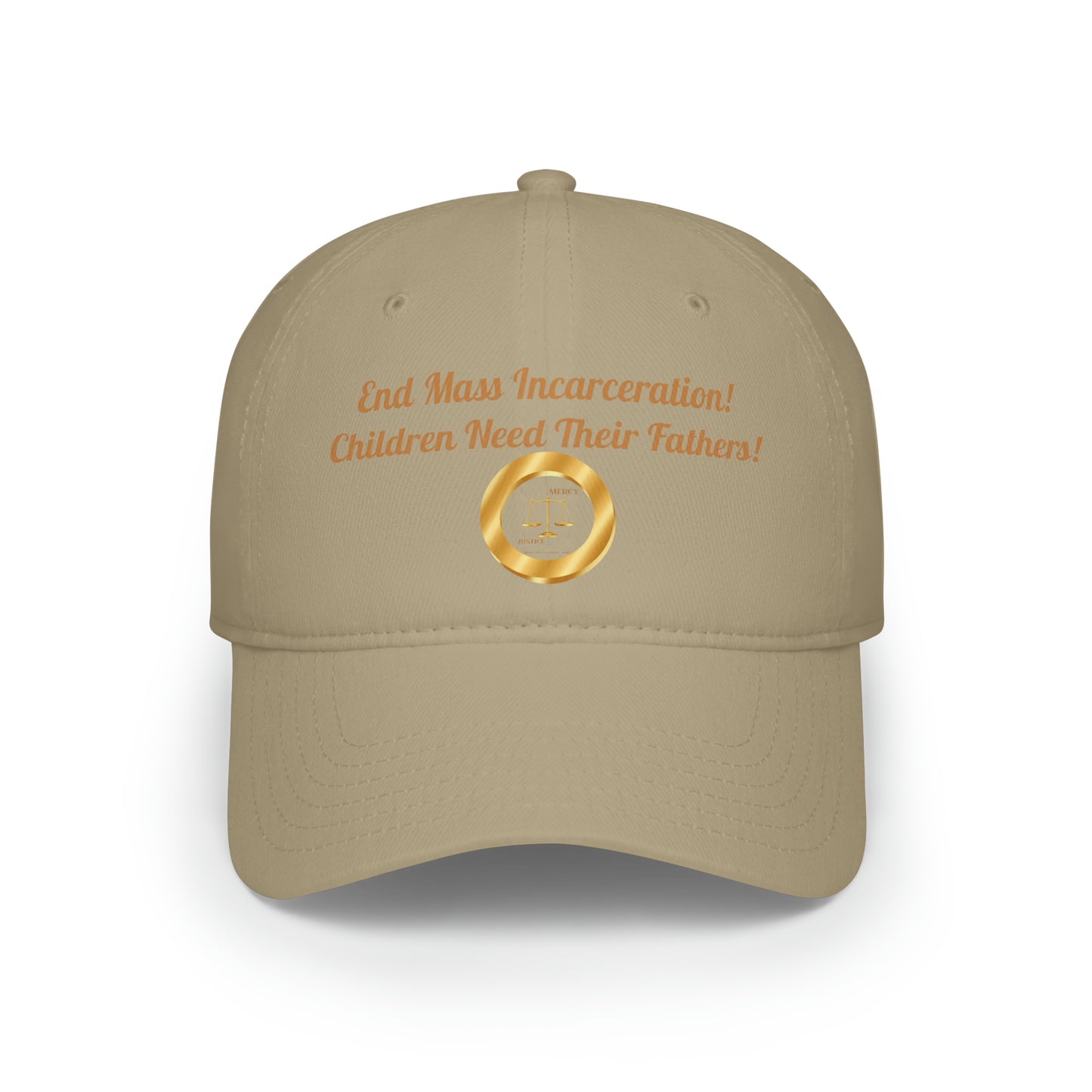 End Mass Incarceration!  Children! Low Profile Baseball Cap