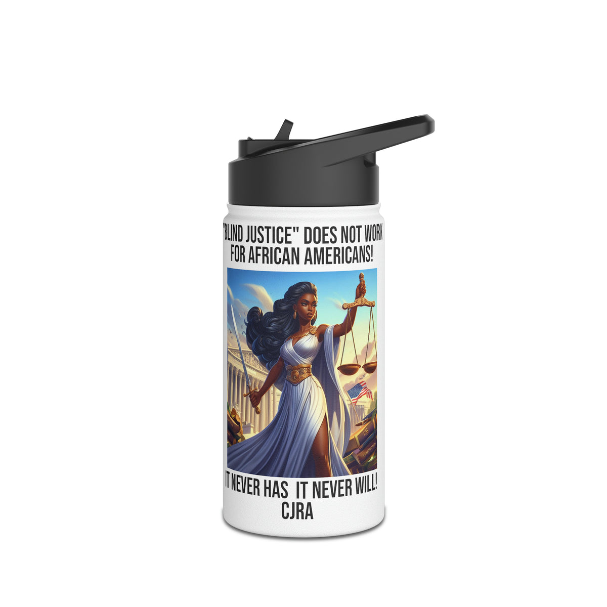 Stainless Steel Water Bottle, Standard Lid
