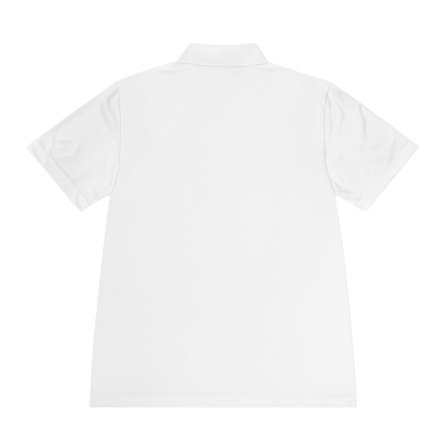 All White Mercy/Justice Men's Sport Polo Shirt