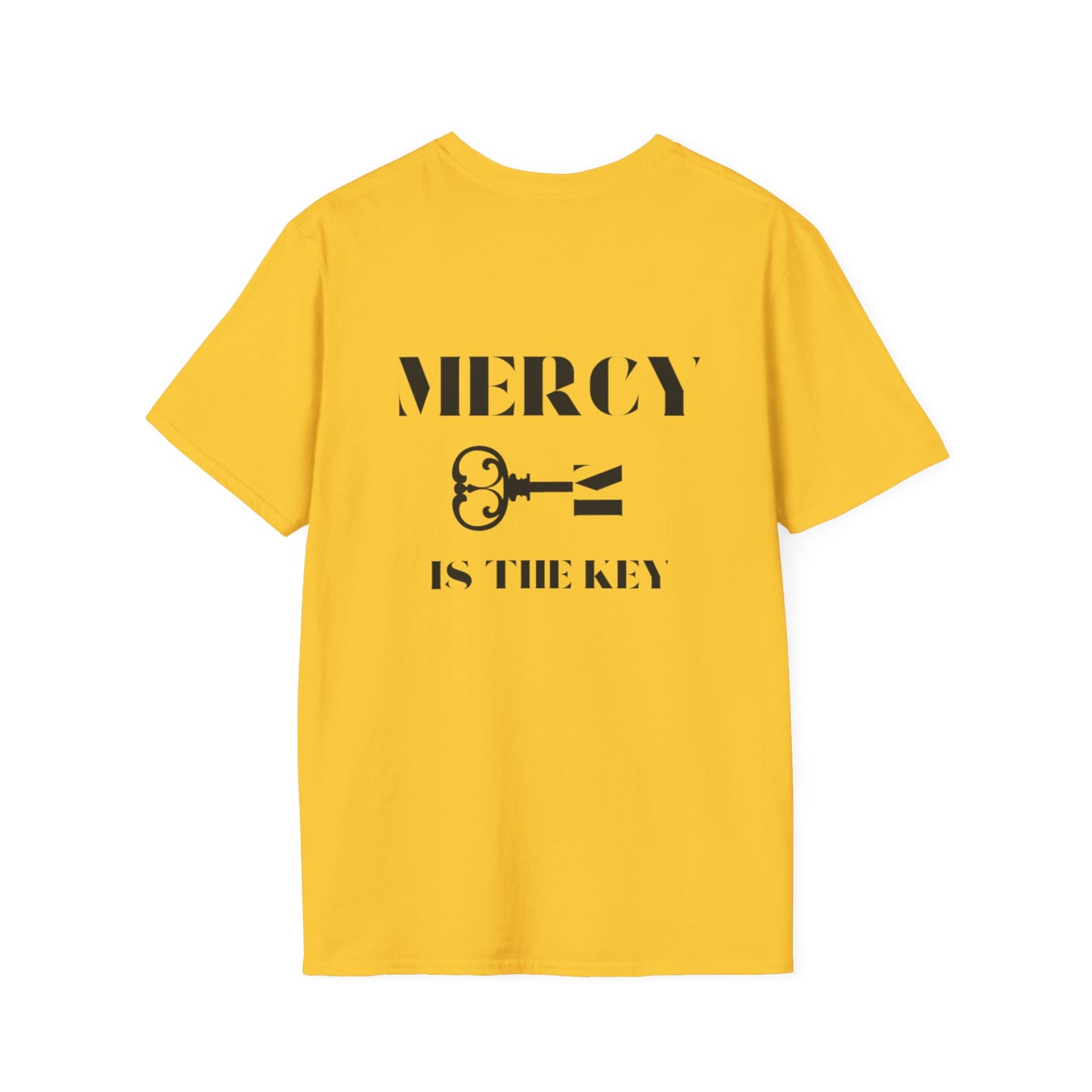 BLACK MERCY IS KEY Unisex Softstyle T-Shirt