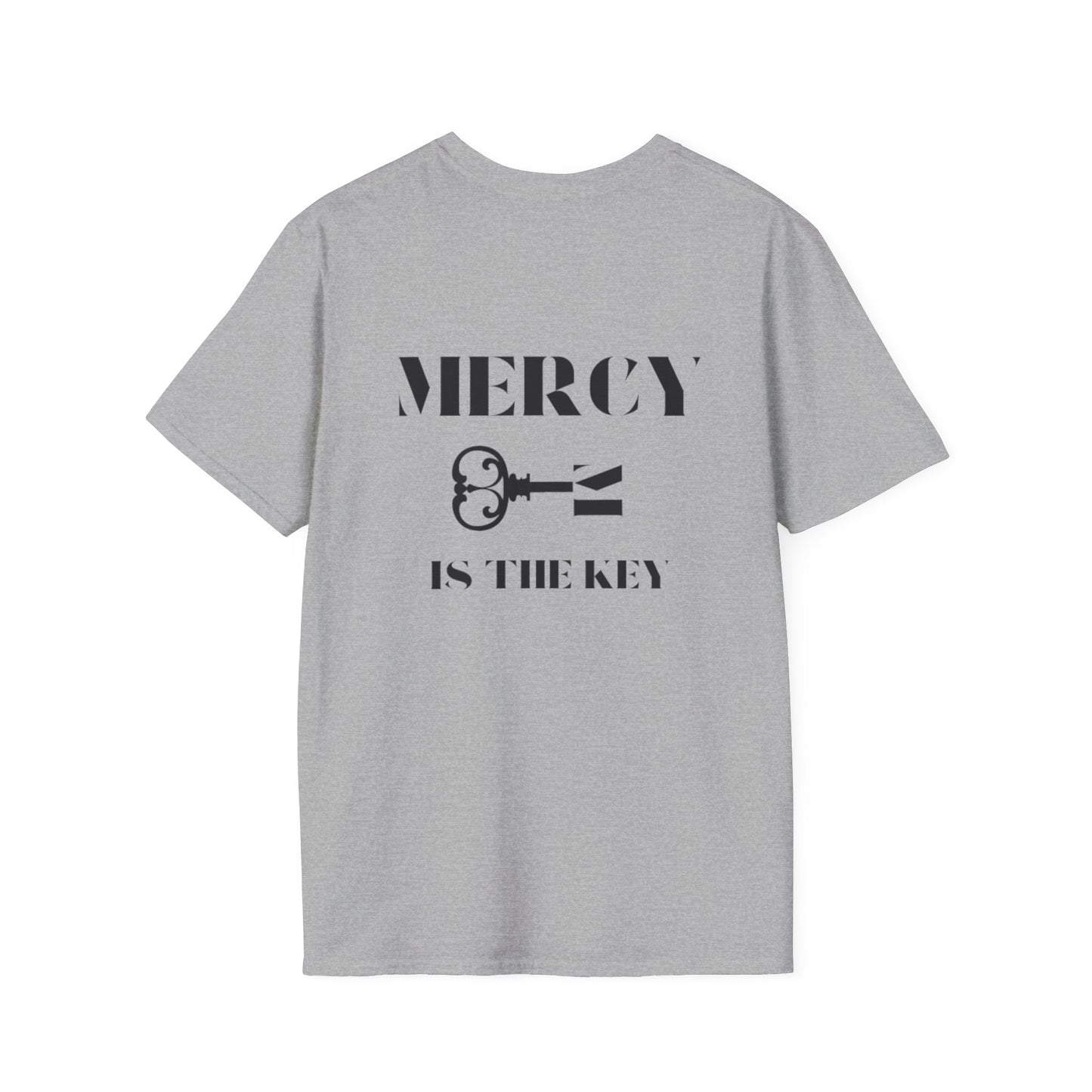 BLACK MERCY IS KEY Unisex Softstyle T-Shirt