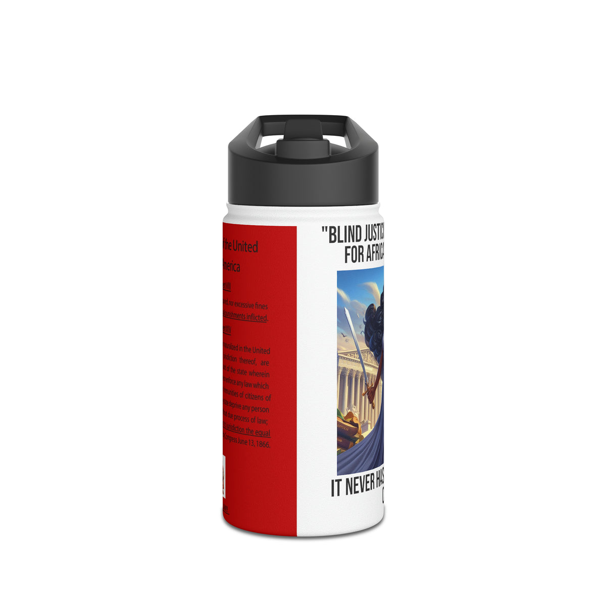 Stainless Steel Water Bottle, Standard Lid
