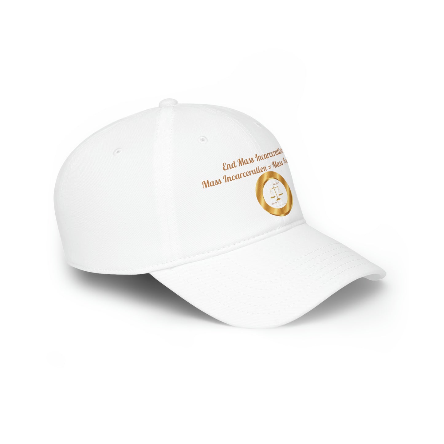 End Mass Incarceration! Free Labor Low Profile Baseball Cap