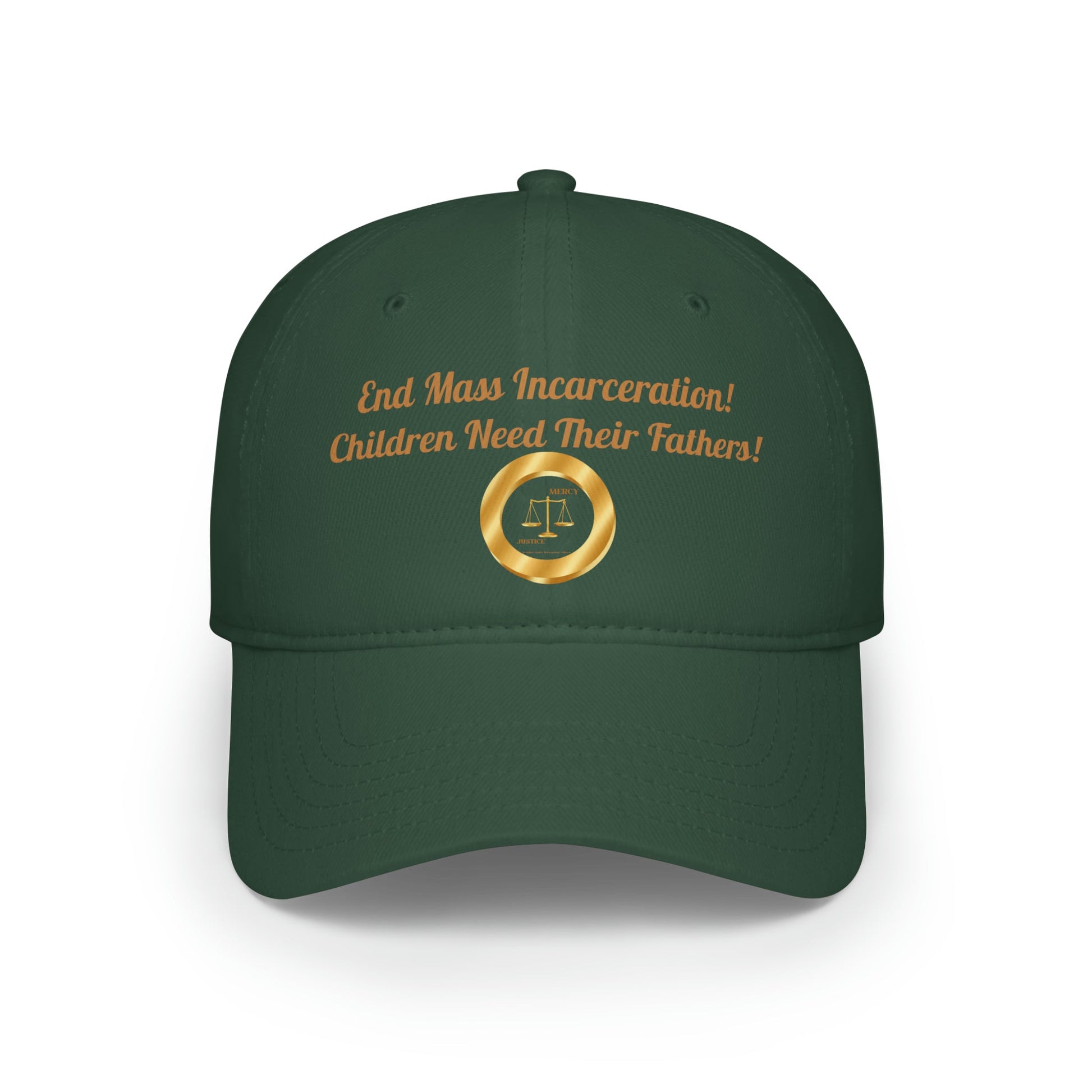 End Mass Incarceration! Children! Low Profile Baseball Cap - criminaljusticereformationalliancestore.com