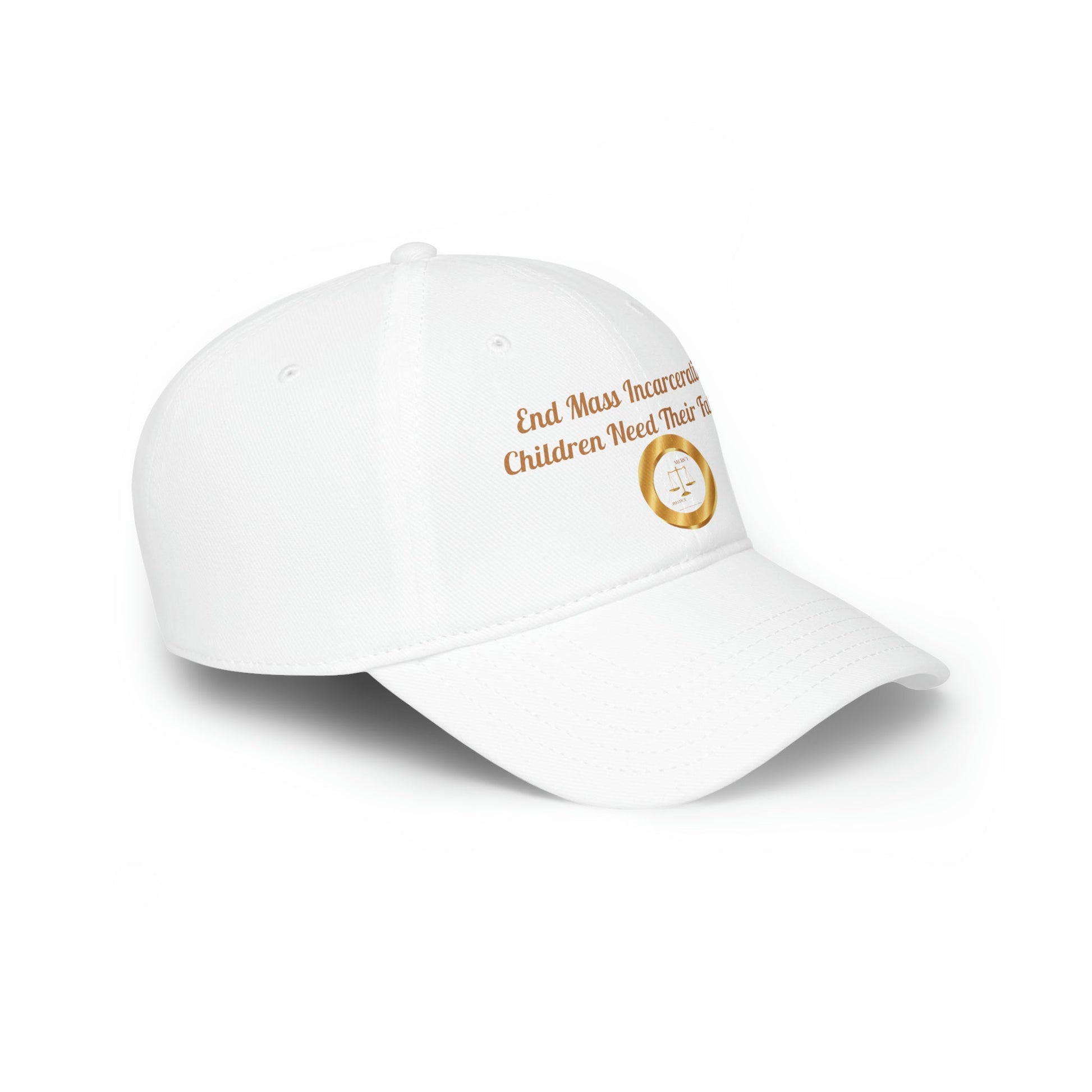 End Mass Incarceration! Children! Low Profile Baseball Cap - criminaljusticereformationalliancestore.com