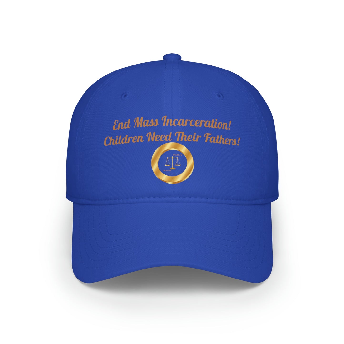 End Mass Incarceration! Children! Low Profile Baseball Cap - criminaljusticereformationalliancestore.com