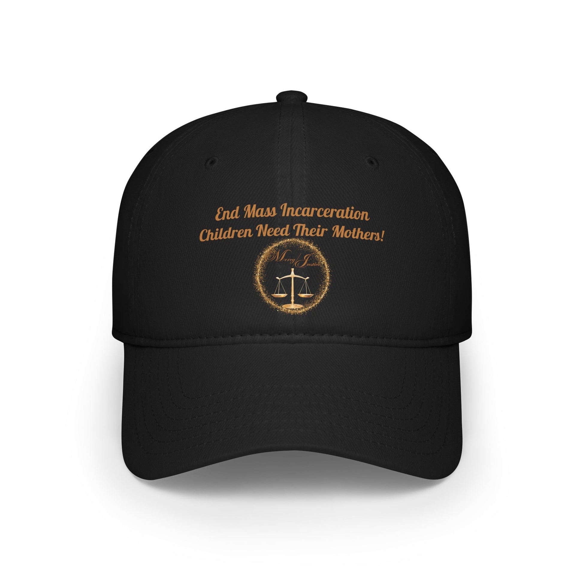 End Mass Incarceration! Children! Low Profile Baseball Cap - criminaljusticereformationalliancestore.com