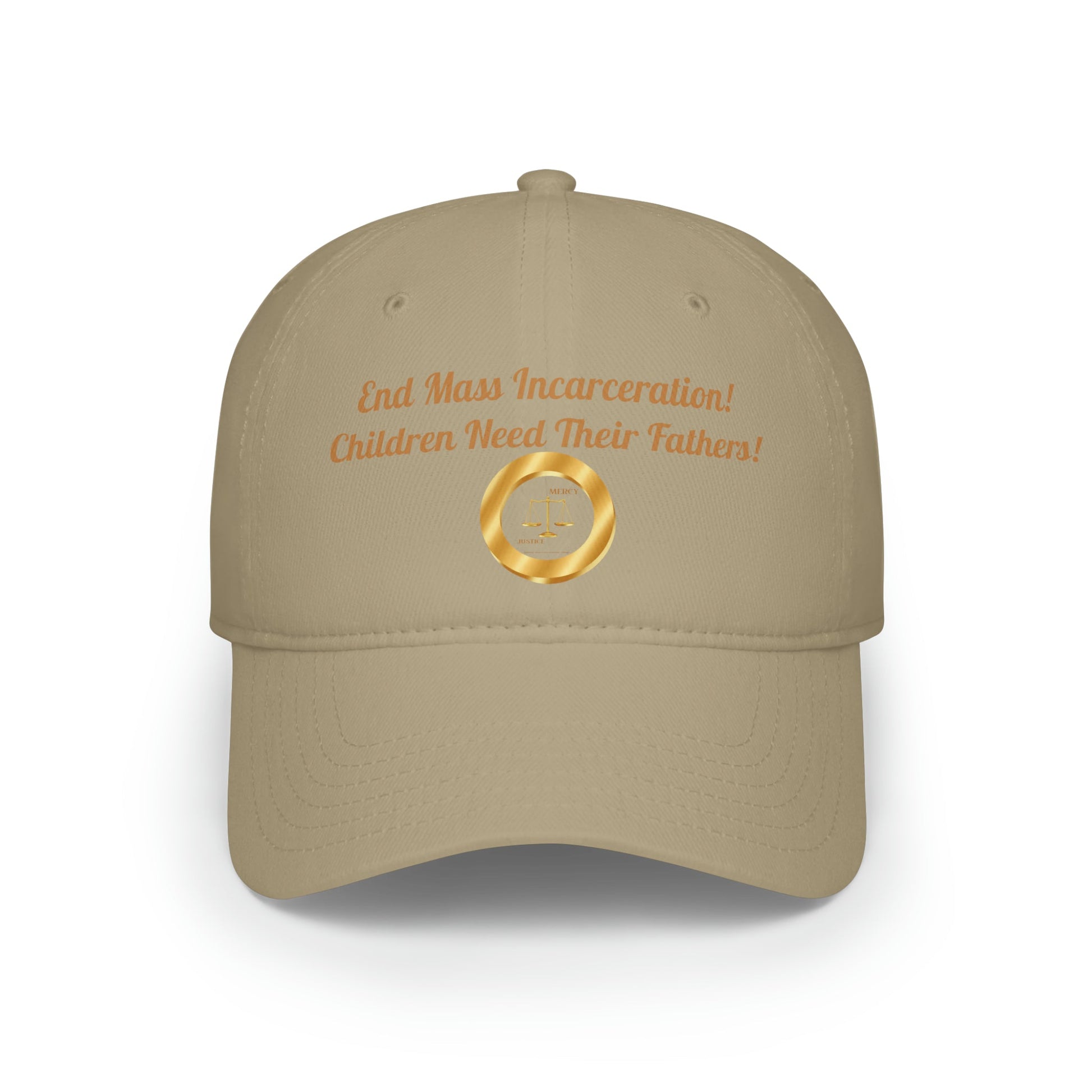 End Mass Incarceration! Children! Low Profile Baseball Cap - criminaljusticereformationalliancestore.com