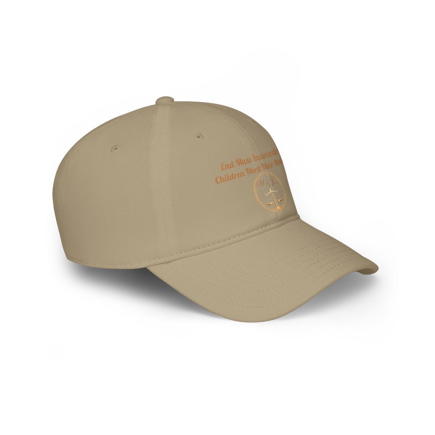 End Mass Incarceration! Children! Low Profile Baseball Cap - criminaljusticereformationalliancestore.com