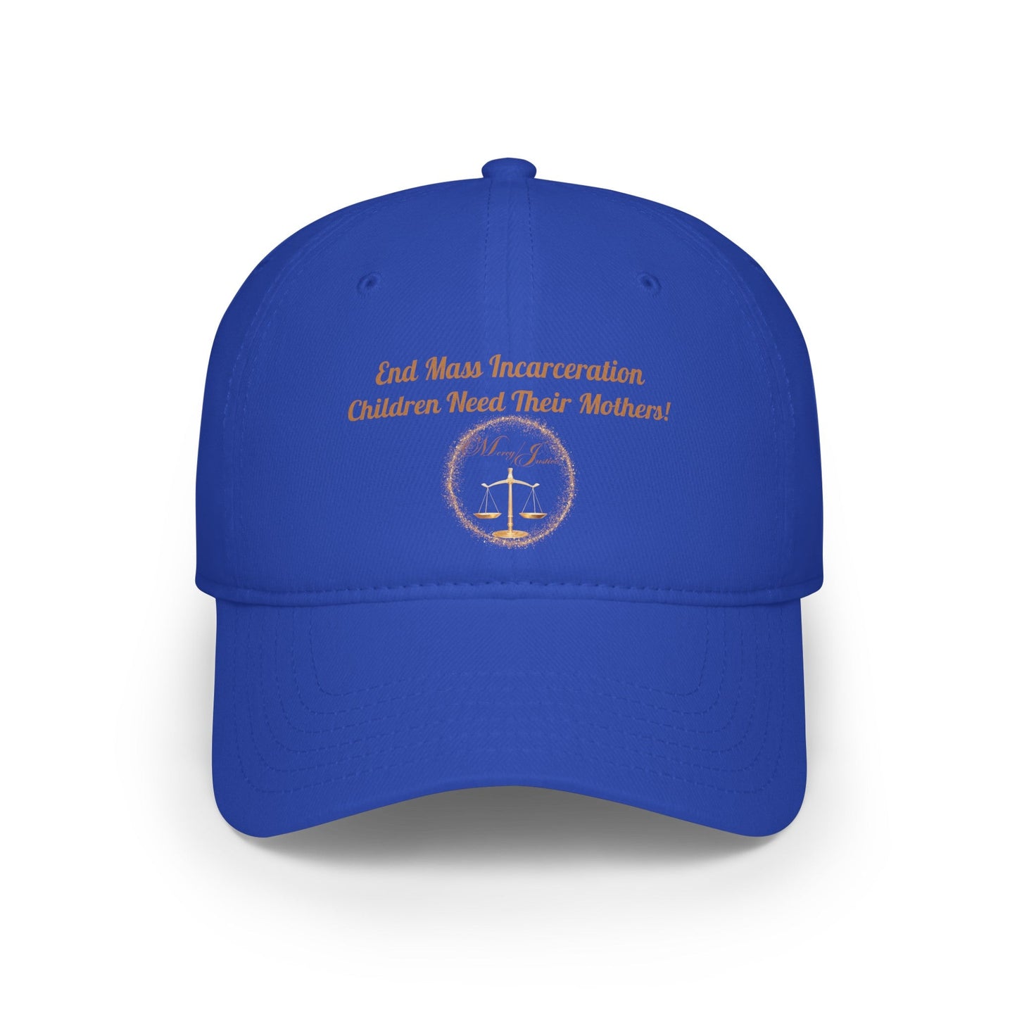 End Mass Incarceration! Children! Low Profile Baseball Cap - criminaljusticereformationalliancestore.com