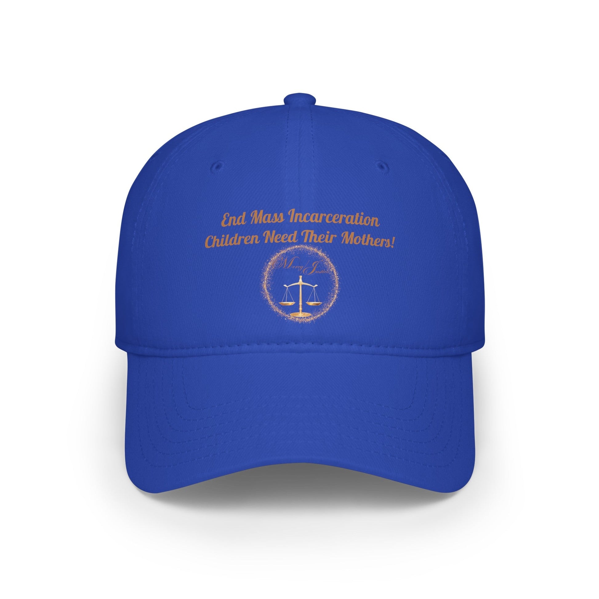 End Mass Incarceration! Children! Low Profile Baseball Cap - criminaljusticereformationalliancestore.com