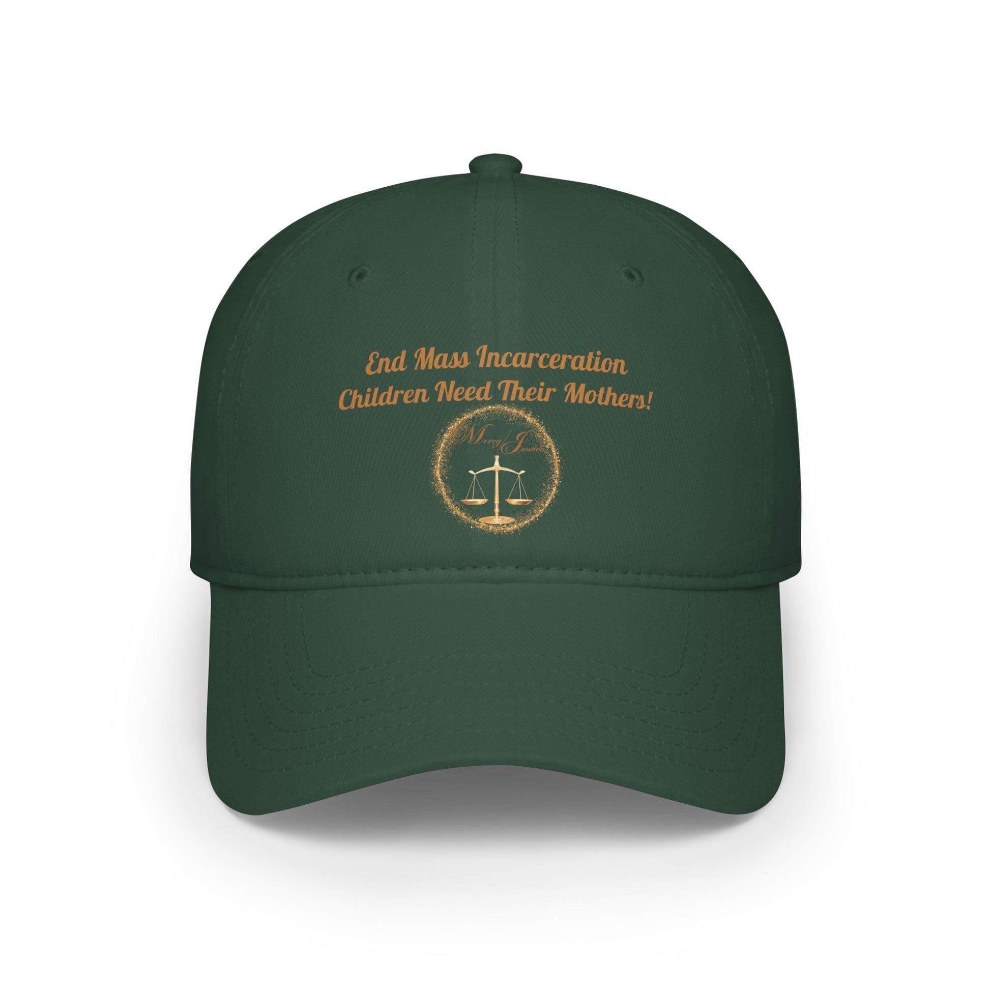 End Mass Incarceration! Children! Low Profile Baseball Cap - criminaljusticereformationalliancestore.com