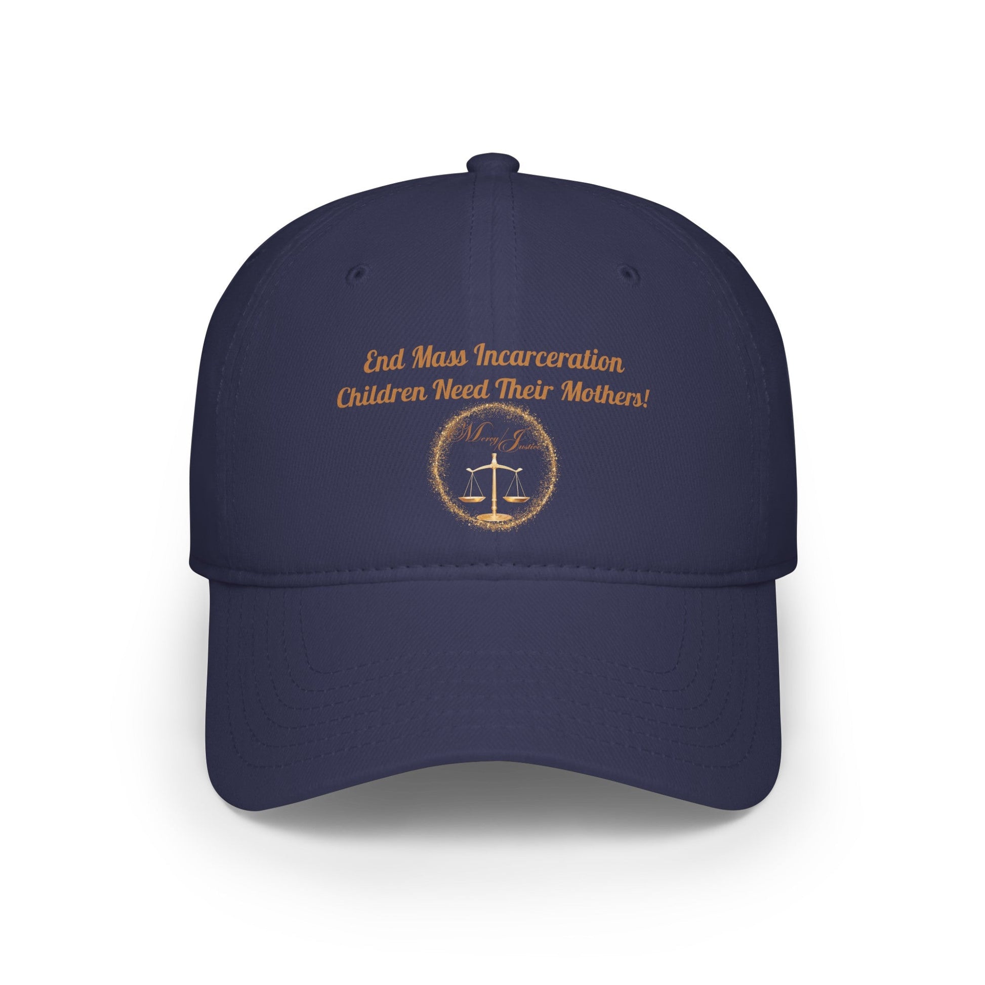 End Mass Incarceration! Children! Low Profile Baseball Cap - criminaljusticereformationalliancestore.com