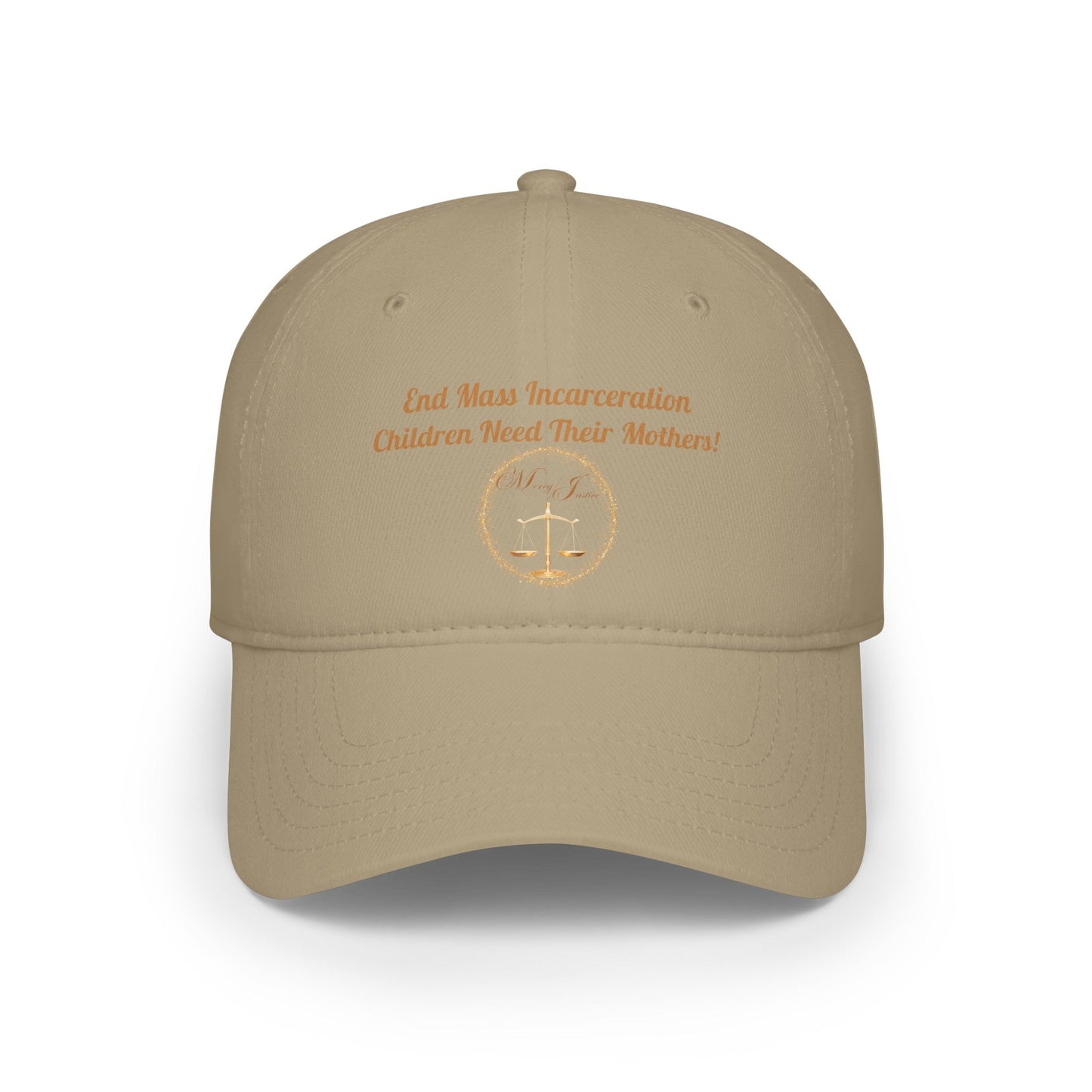 End Mass Incarceration! Children! Low Profile Baseball Cap - criminaljusticereformationalliancestore.com