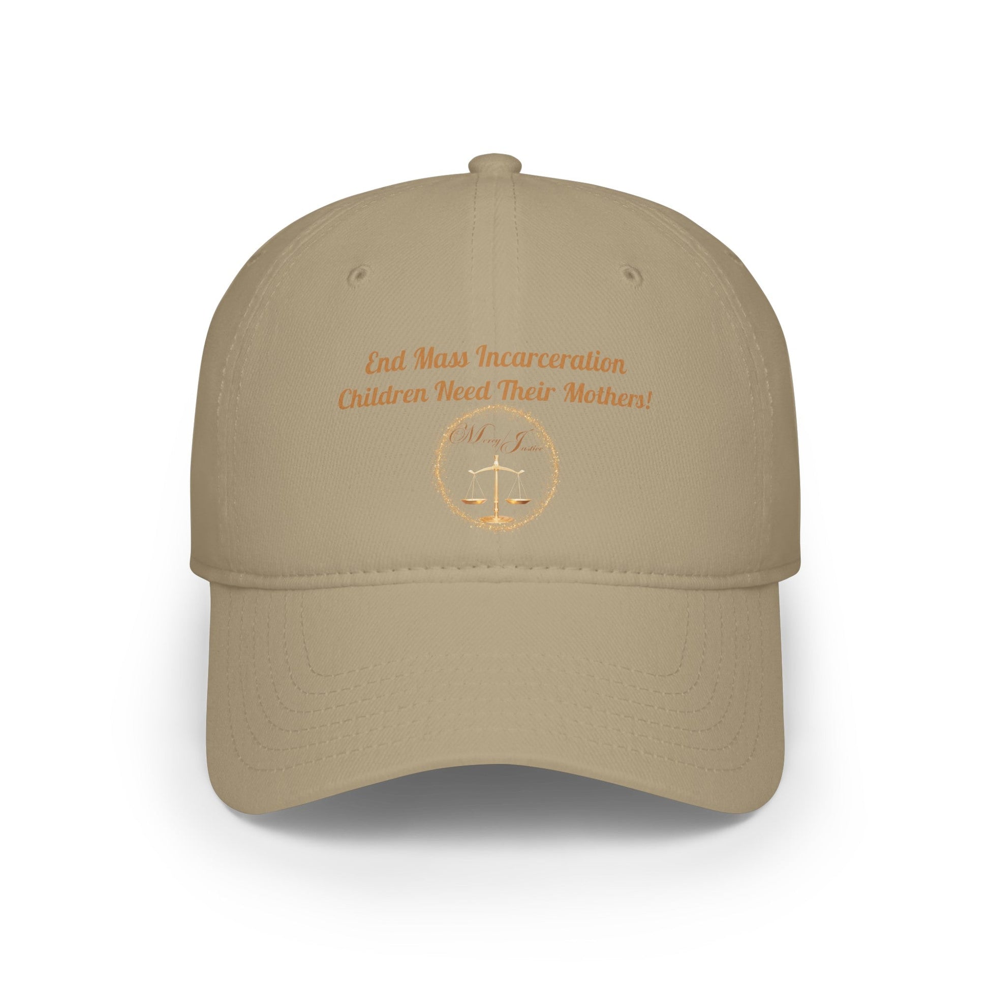 End Mass Incarceration! Children! Low Profile Baseball Cap - criminaljusticereformationalliancestore.com