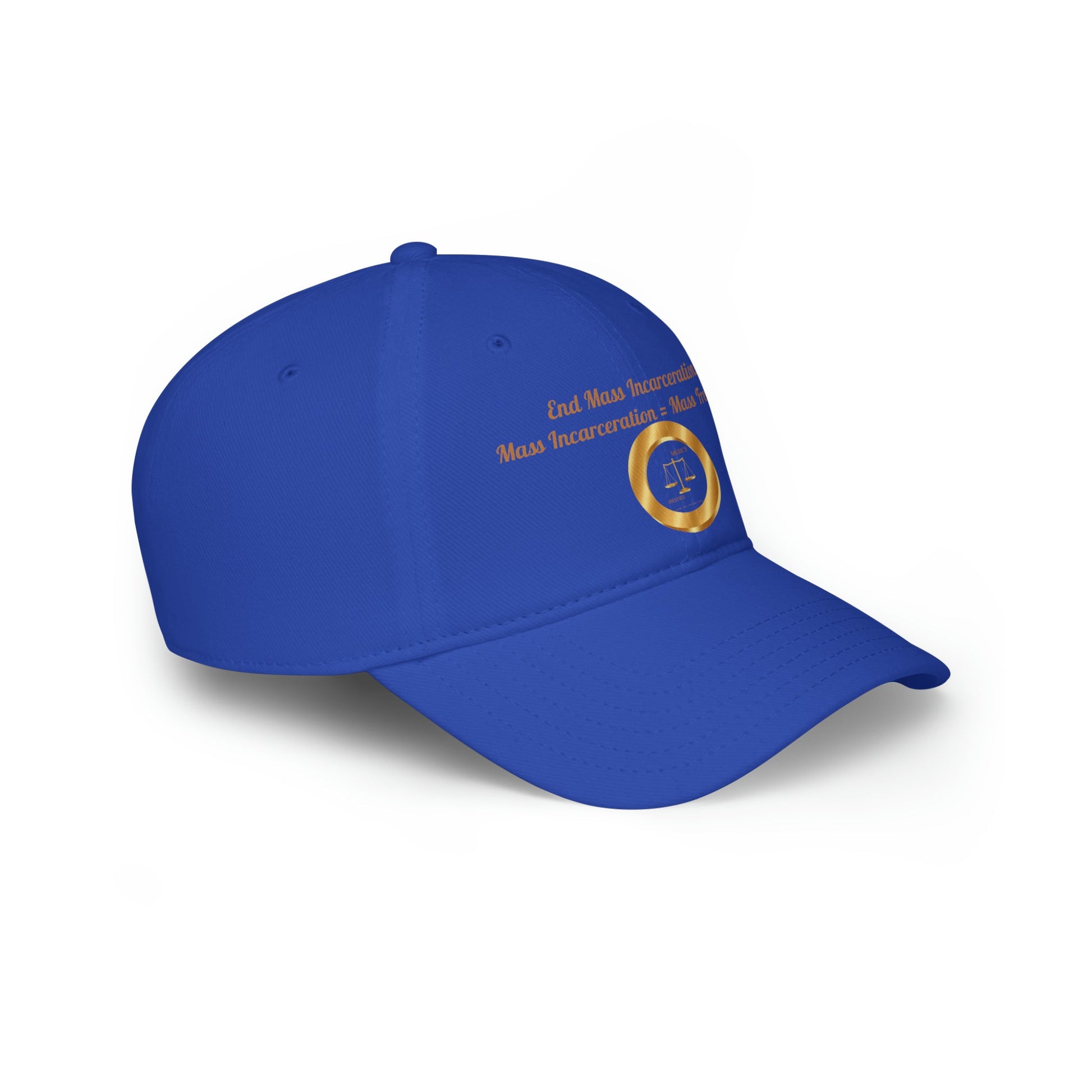 End Mass Incarceration! Free Labor Low Profile Baseball Cap - criminaljusticereformationalliancestore.com