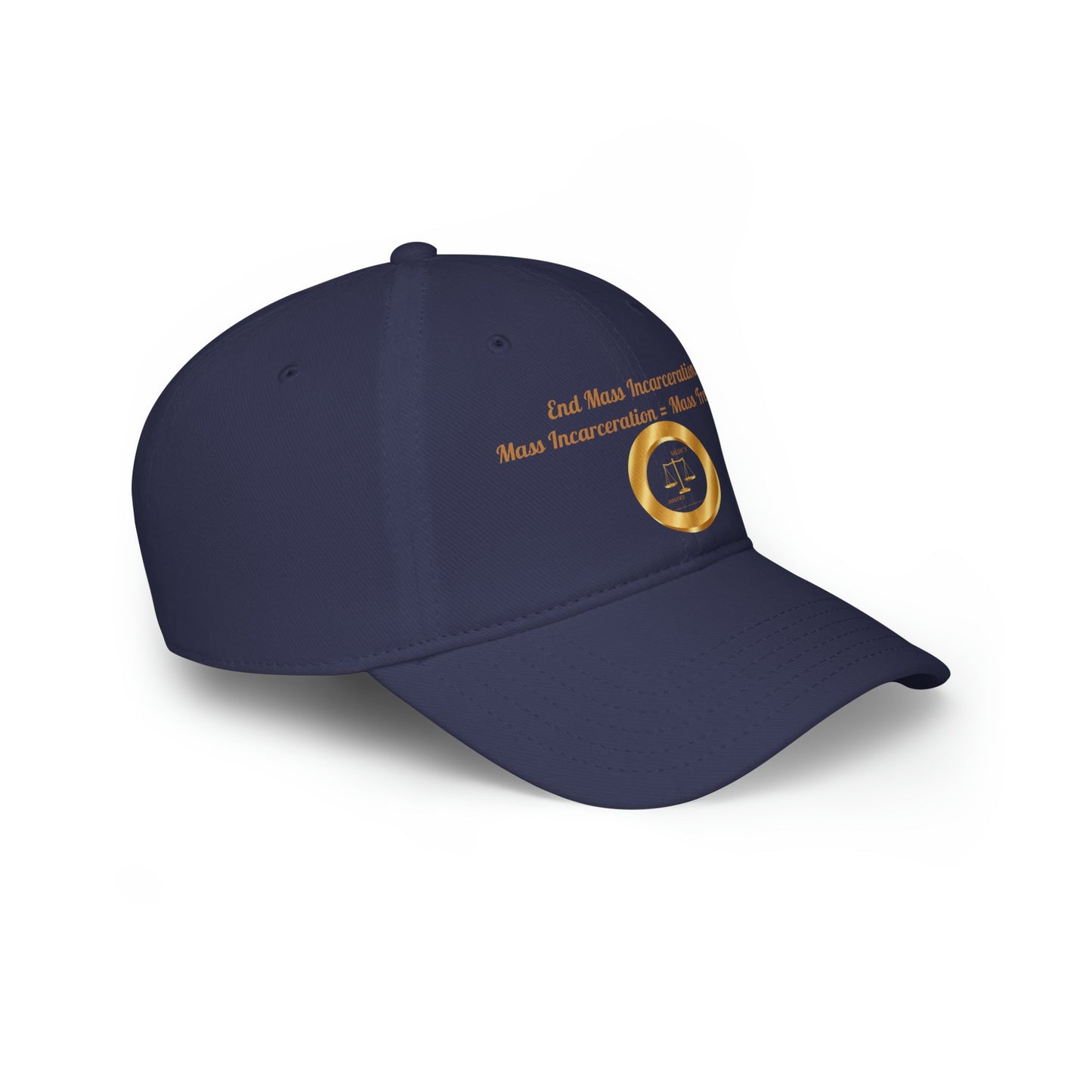 End Mass Incarceration! Free Labor Low Profile Baseball Cap - criminaljusticereformationalliancestore.com