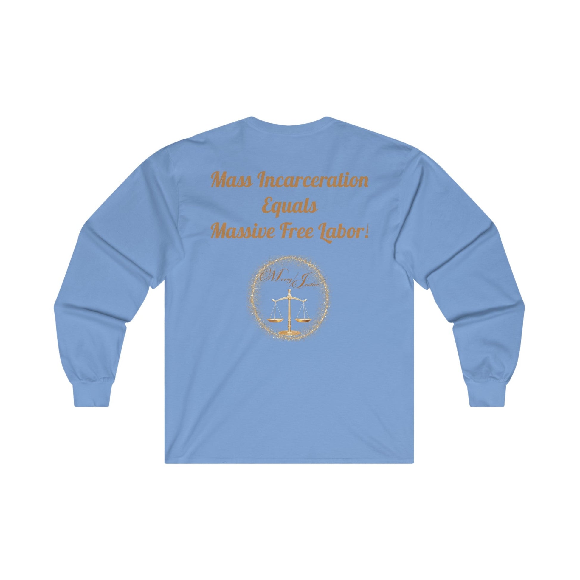 End Mass Incarceration! Unisex Ultra Cotton Long Sleeve Tee - criminaljusticereformationalliancestore.com