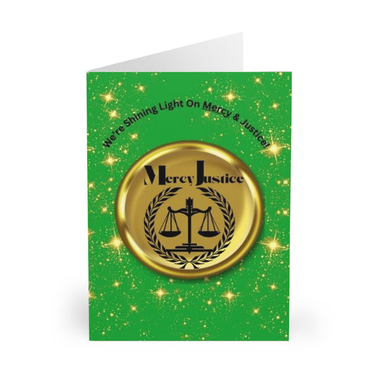 Greeting Cards Pack - Shining Light on Mercy and Justice - criminaljusticereformationalliancestore.com