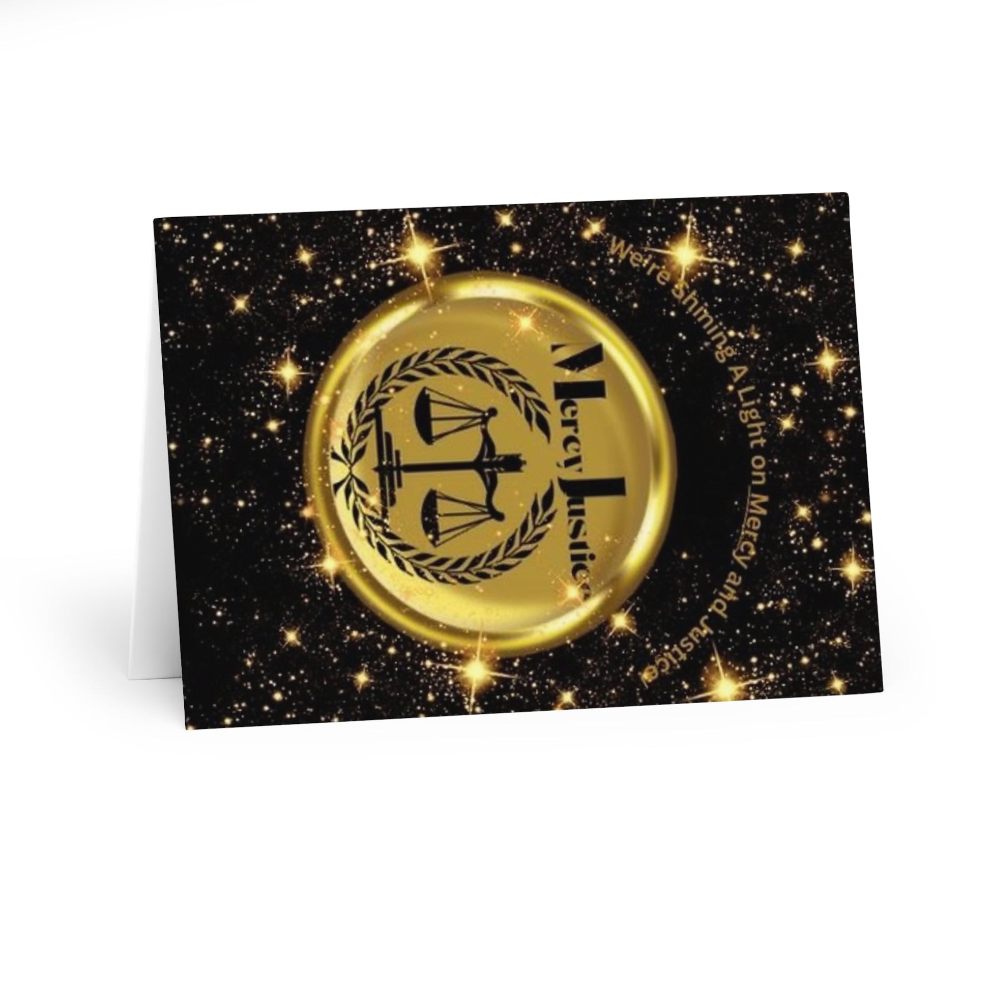 Greeting Cards - Shining Light on Mercy and Justice (5 Pack) - criminaljusticereformationalliancestore.com