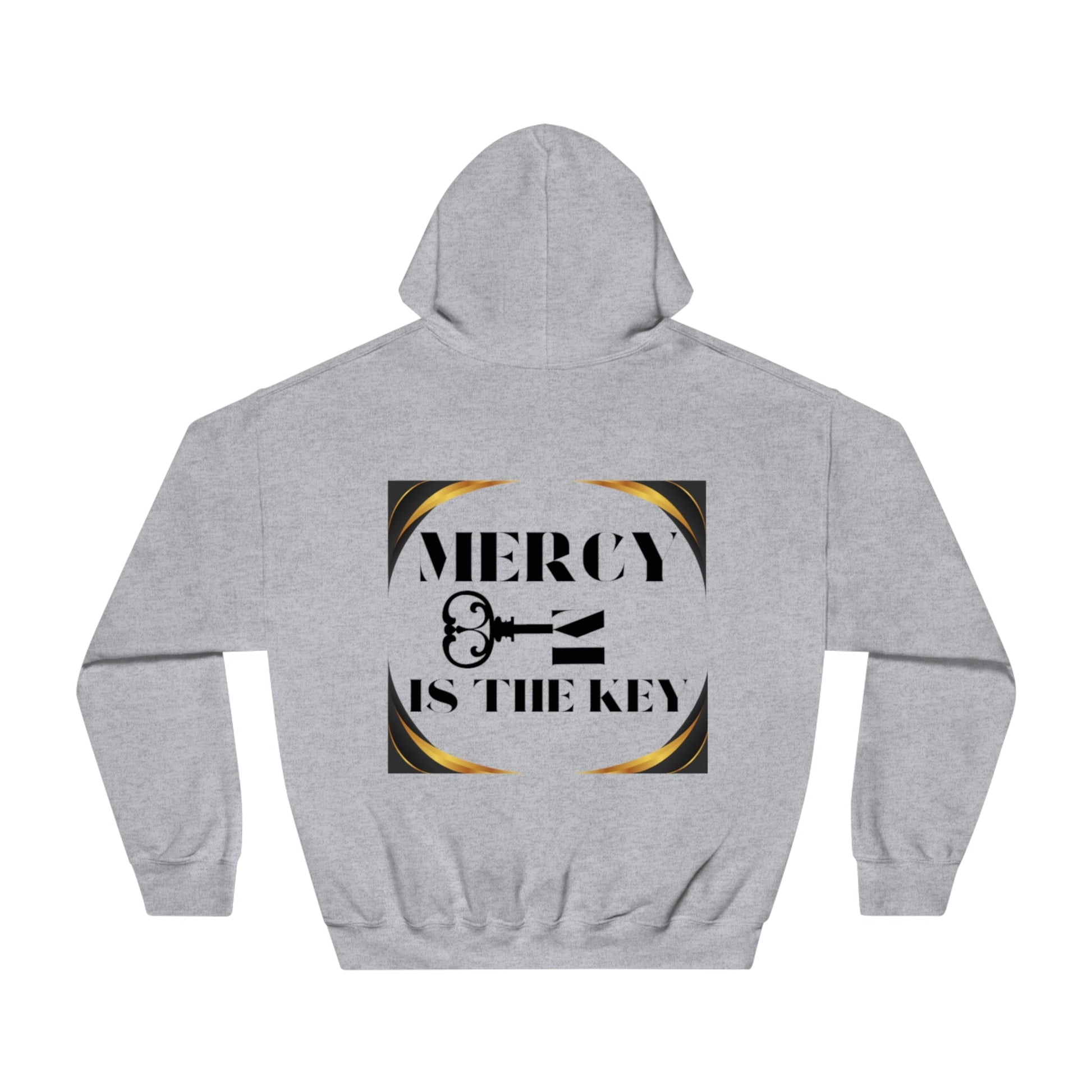 Hooded Sweatshirt - Mercy Is The Key to Real Justice - criminaljusticereformationalliancestore.com