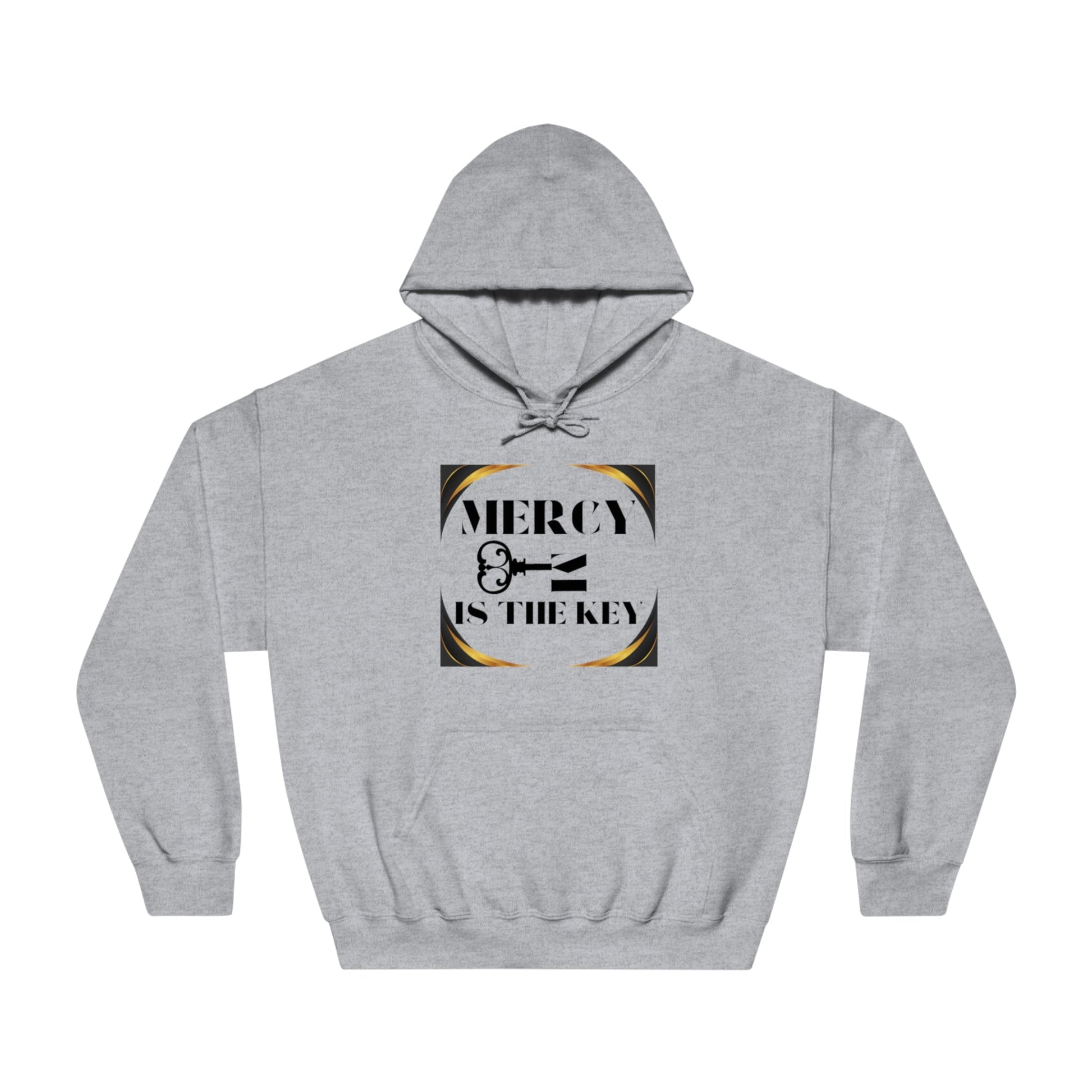 Hooded Sweatshirt - Mercy Is The Key to Real Justice - criminaljusticereformationalliancestore.com
