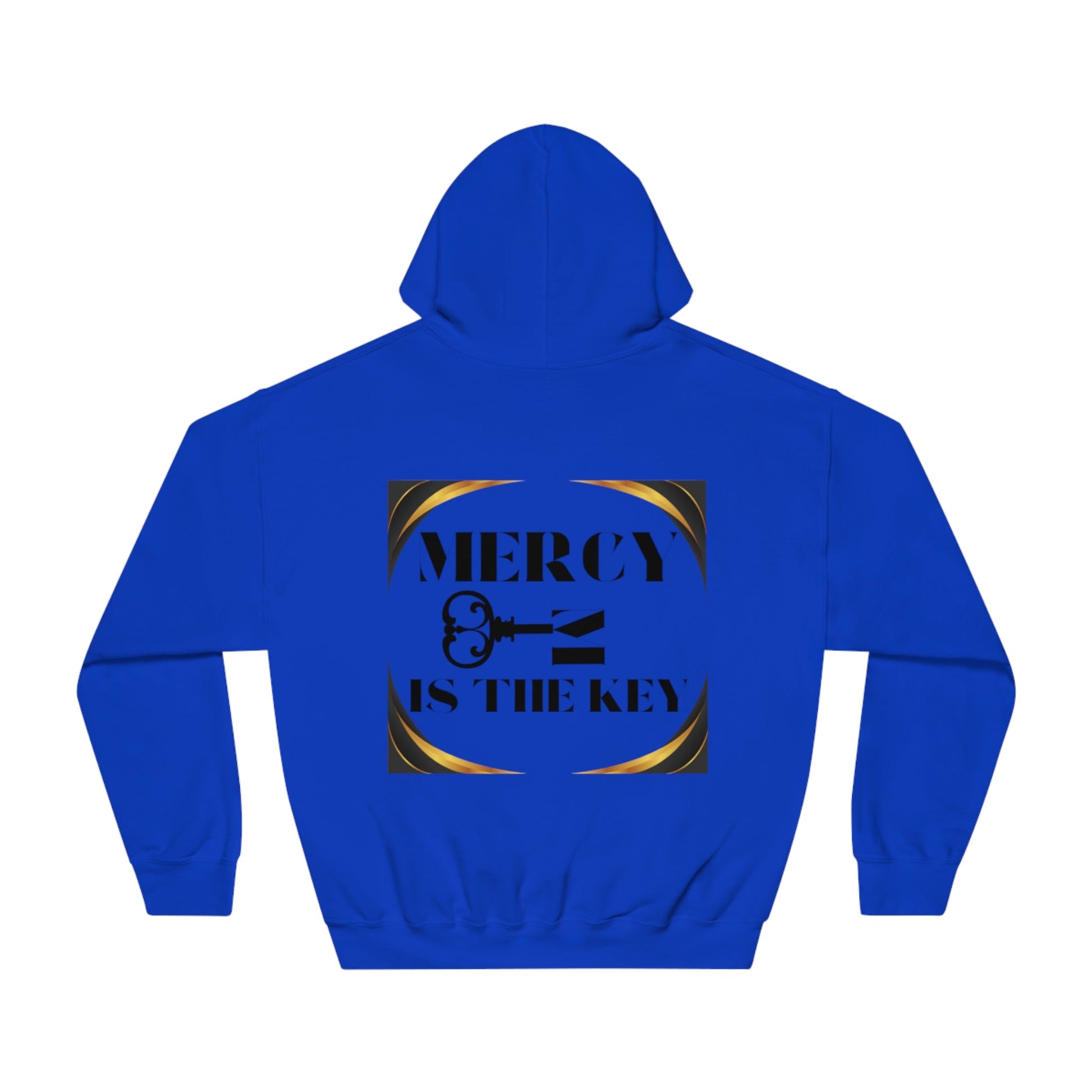 Hooded Sweatshirt - Mercy Is The Key to Real Justice - criminaljusticereformationalliancestore.com