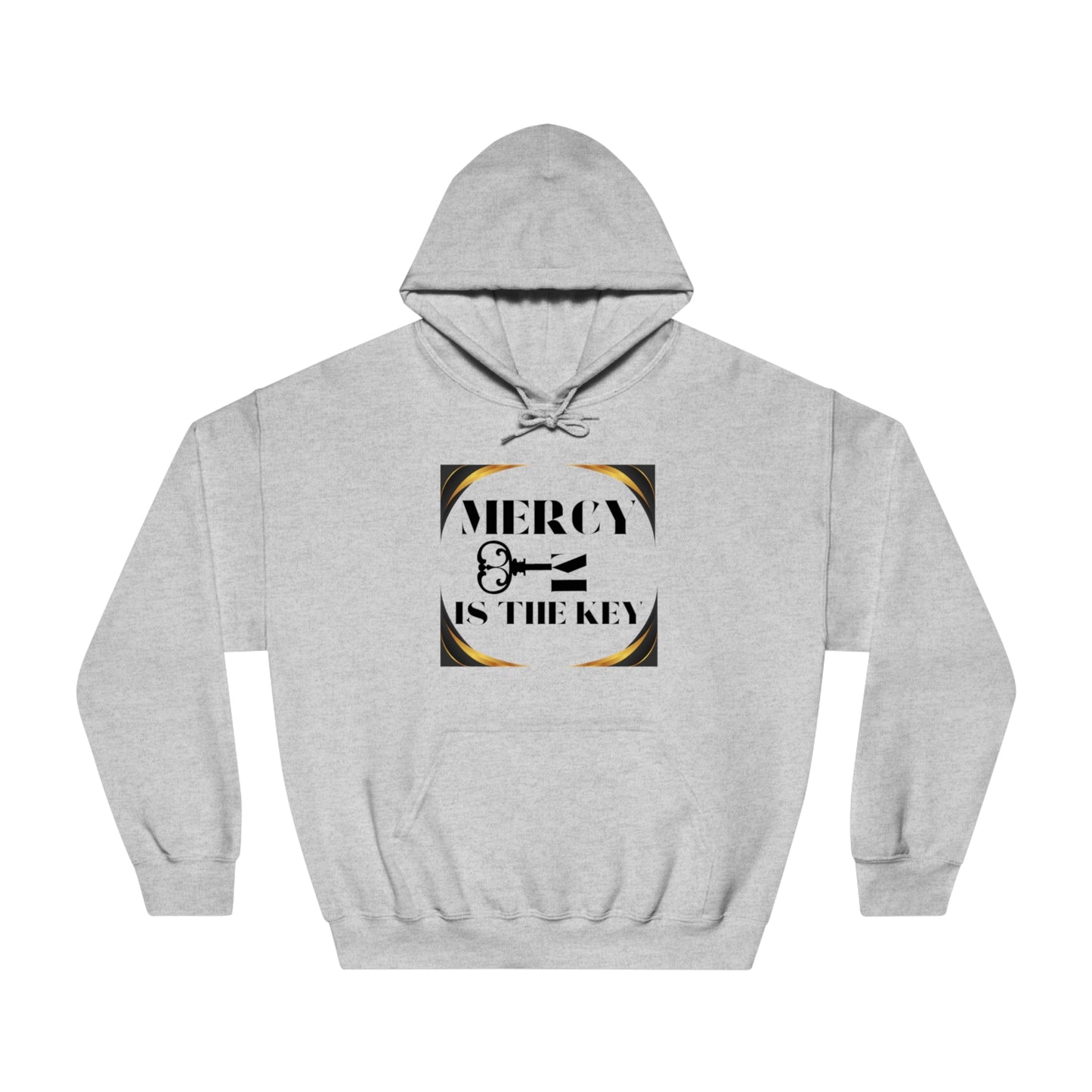 Hooded Sweatshirt - Mercy Is The Key to Real Justice - criminaljusticereformationalliancestore.com