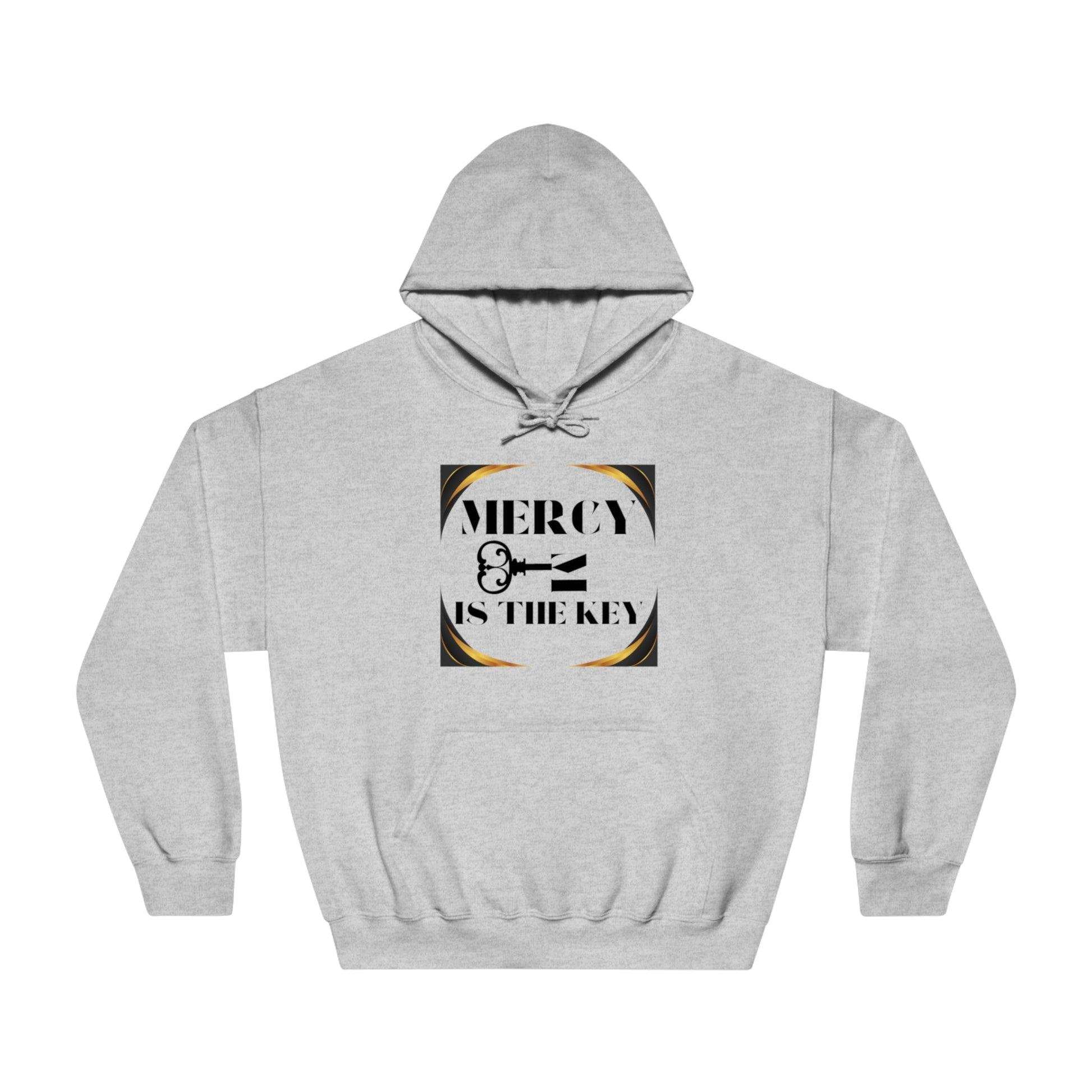 Hooded Sweatshirt - Mercy Is The Key to Real Justice - criminaljusticereformationalliancestore.com