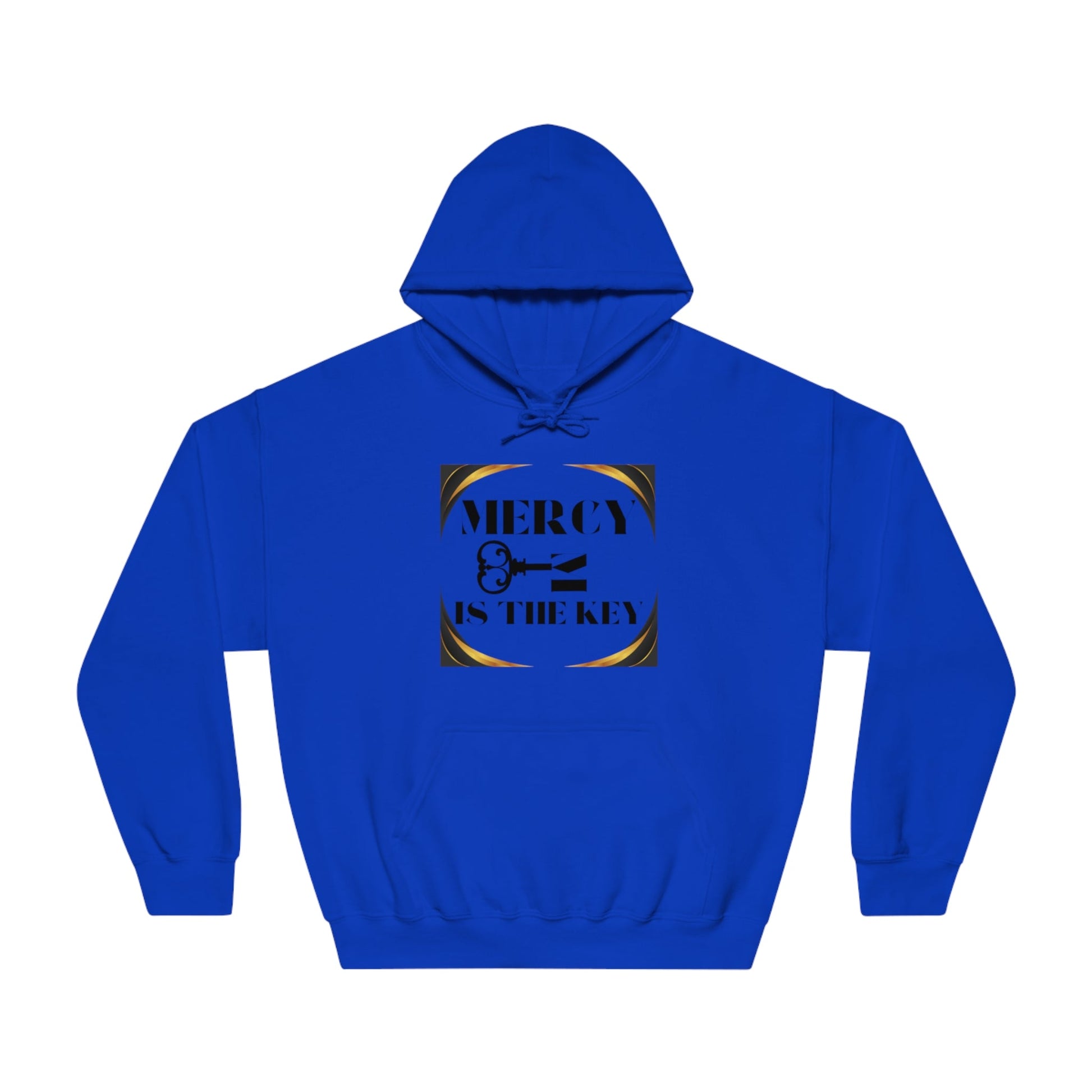 Hooded Sweatshirt - Mercy Is The Key to Real Justice - criminaljusticereformationalliancestore.com