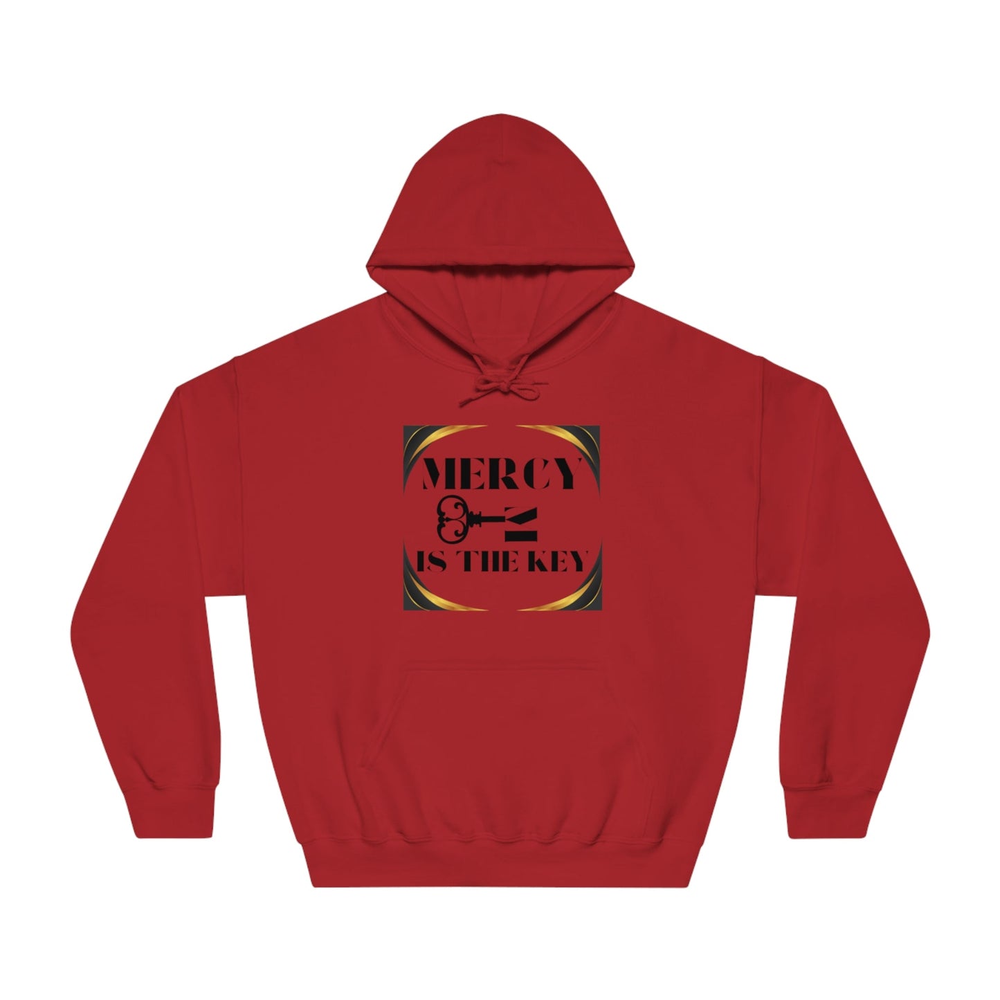 Hooded Sweatshirt - Mercy Is The Key to Real Justice - criminaljusticereformationalliancestore.com
