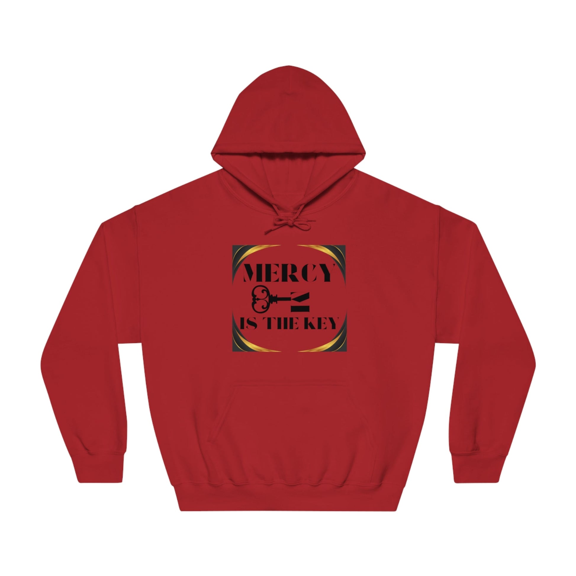 Hooded Sweatshirt - Mercy Is The Key to Real Justice - criminaljusticereformationalliancestore.com