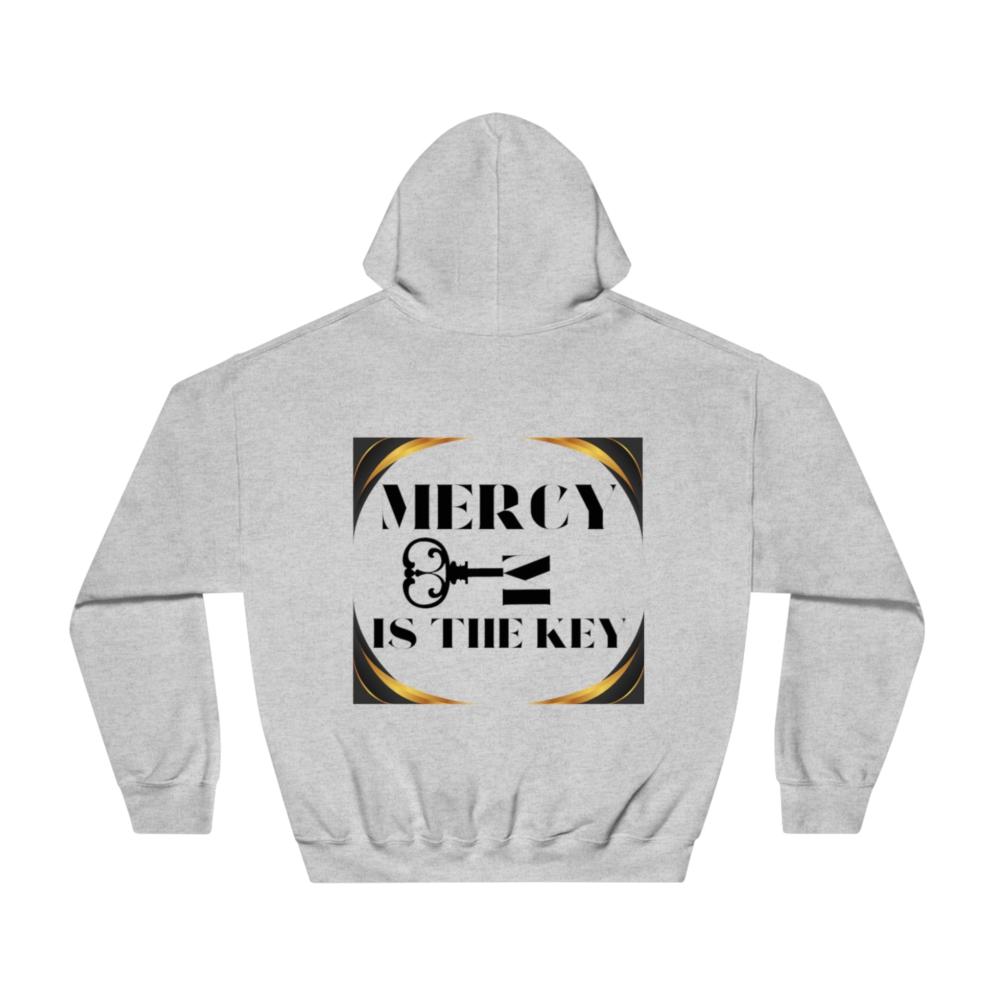 Hooded Sweatshirt - Mercy Is The Key to Real Justice - criminaljusticereformationalliancestore.com