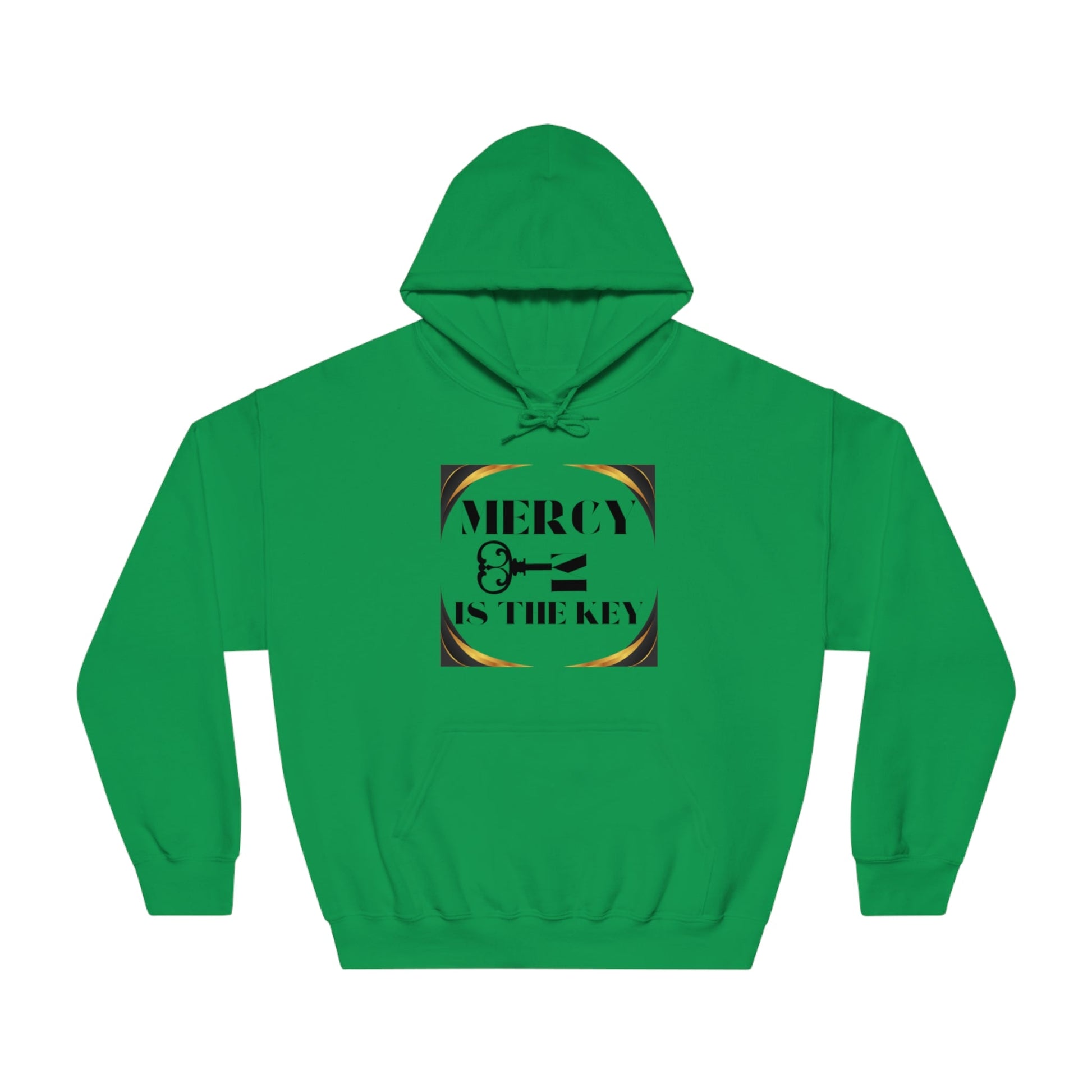 Hooded Sweatshirt - Mercy Is The Key to Real Justice - criminaljusticereformationalliancestore.com
