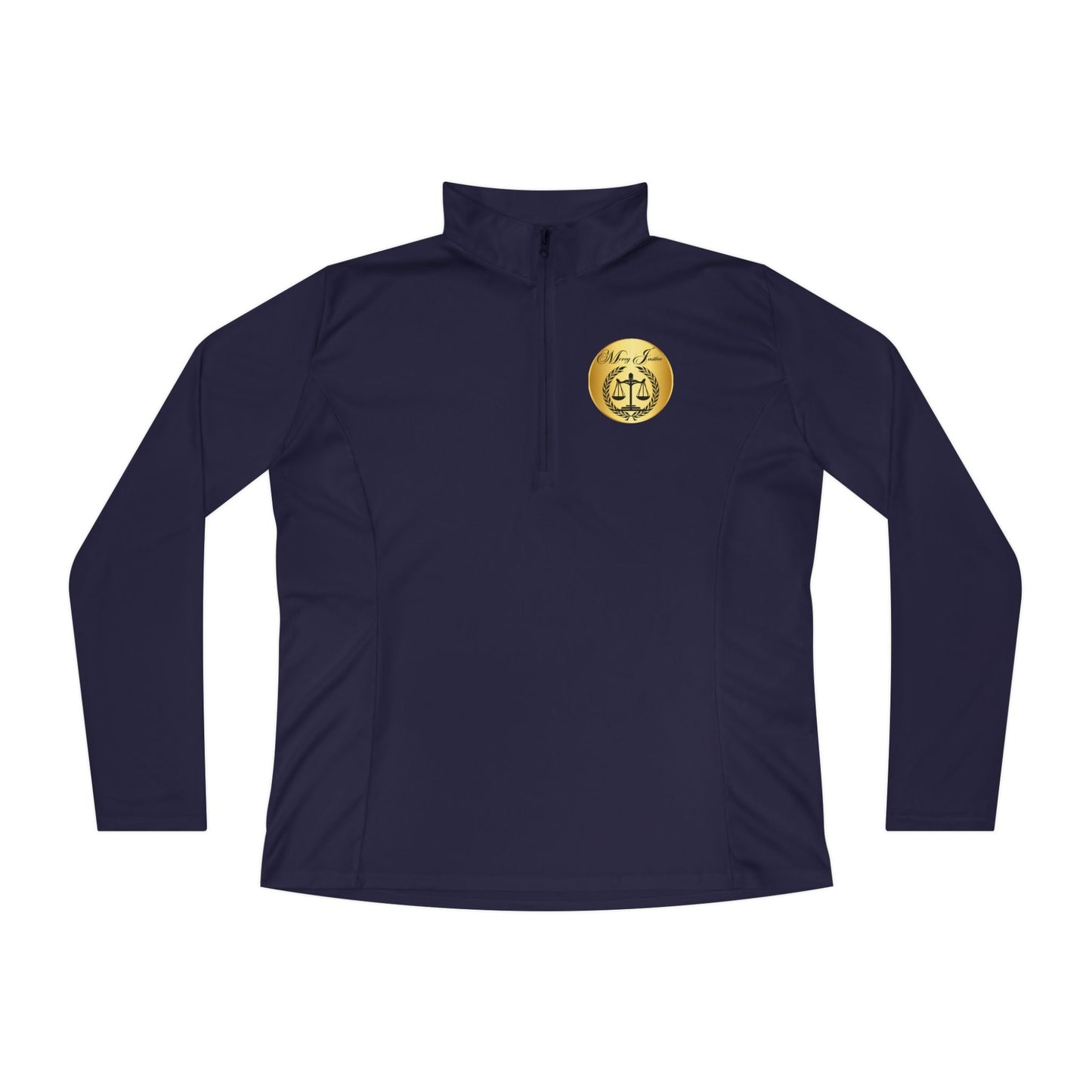 Mercy and Justice Quarter - Zip Pullover - criminaljusticereformationalliancestore.com
