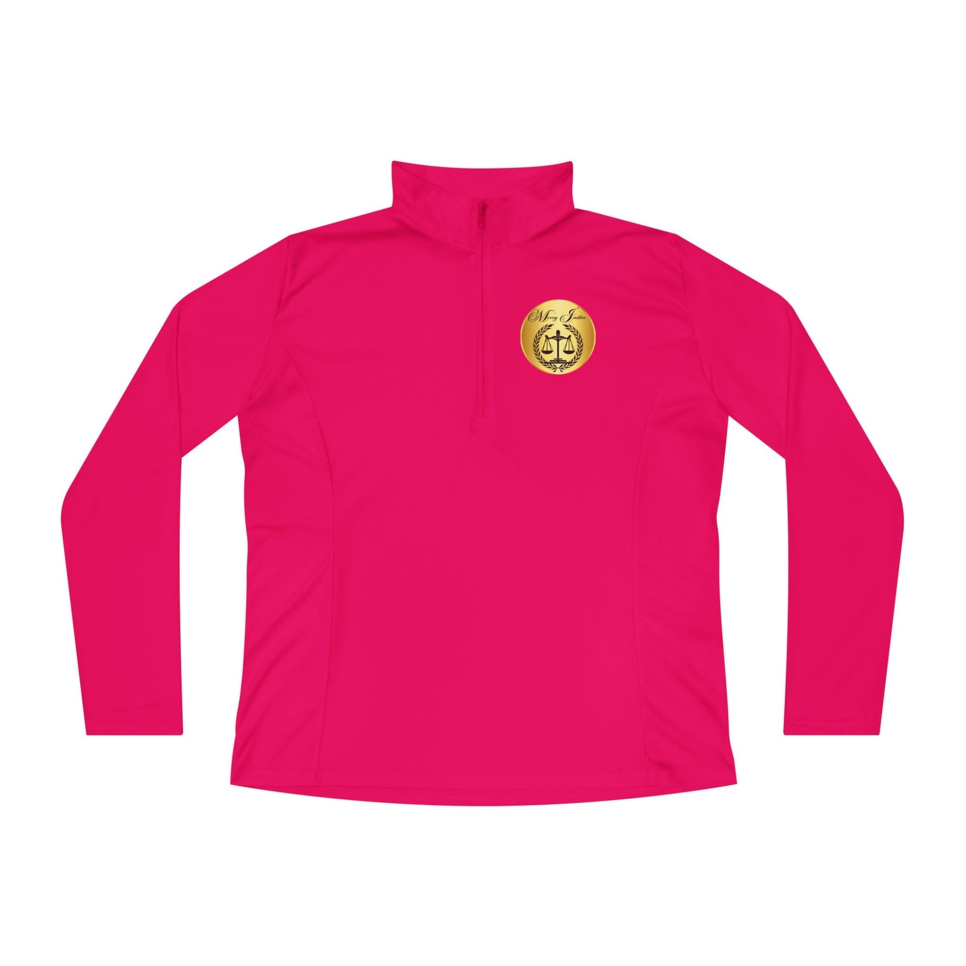 Mercy and Justice Quarter - Zip Pullover - criminaljusticereformationalliancestore.com