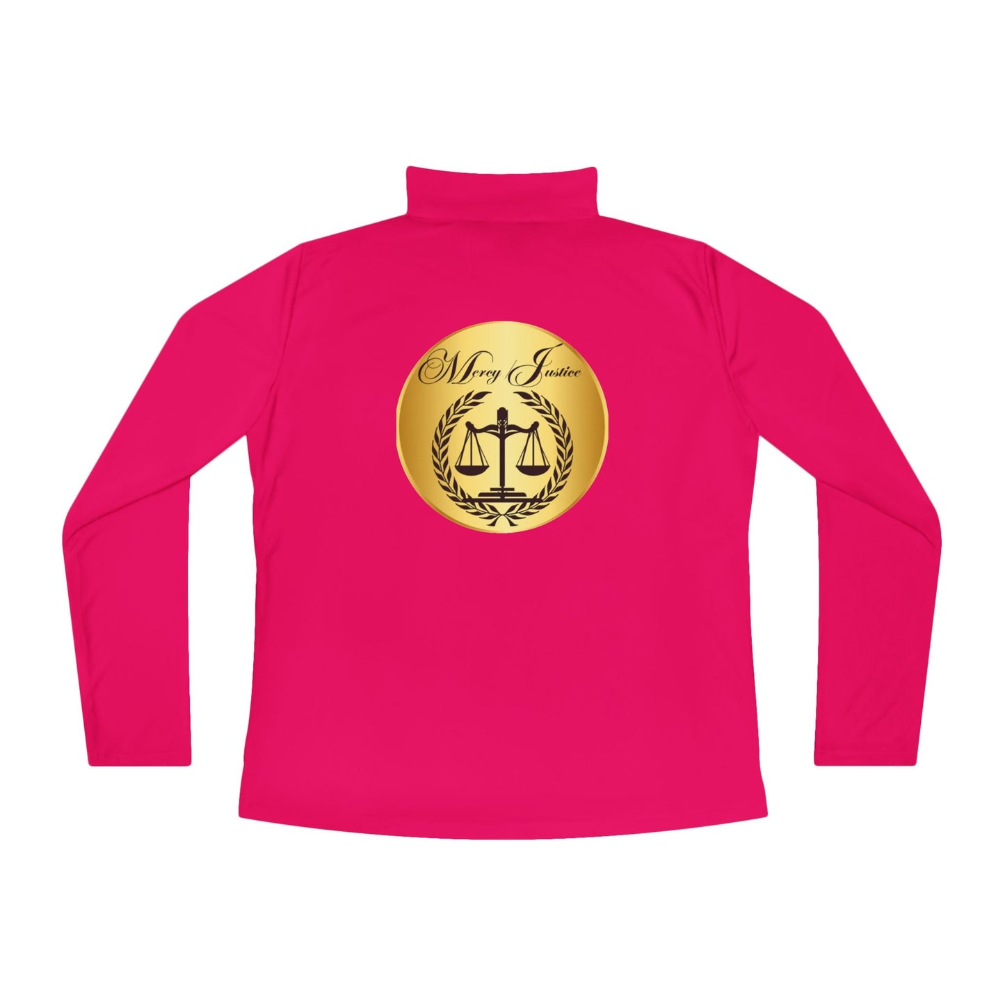 Mercy and Justice Quarter - Zip Pullover - criminaljusticereformationalliancestore.com