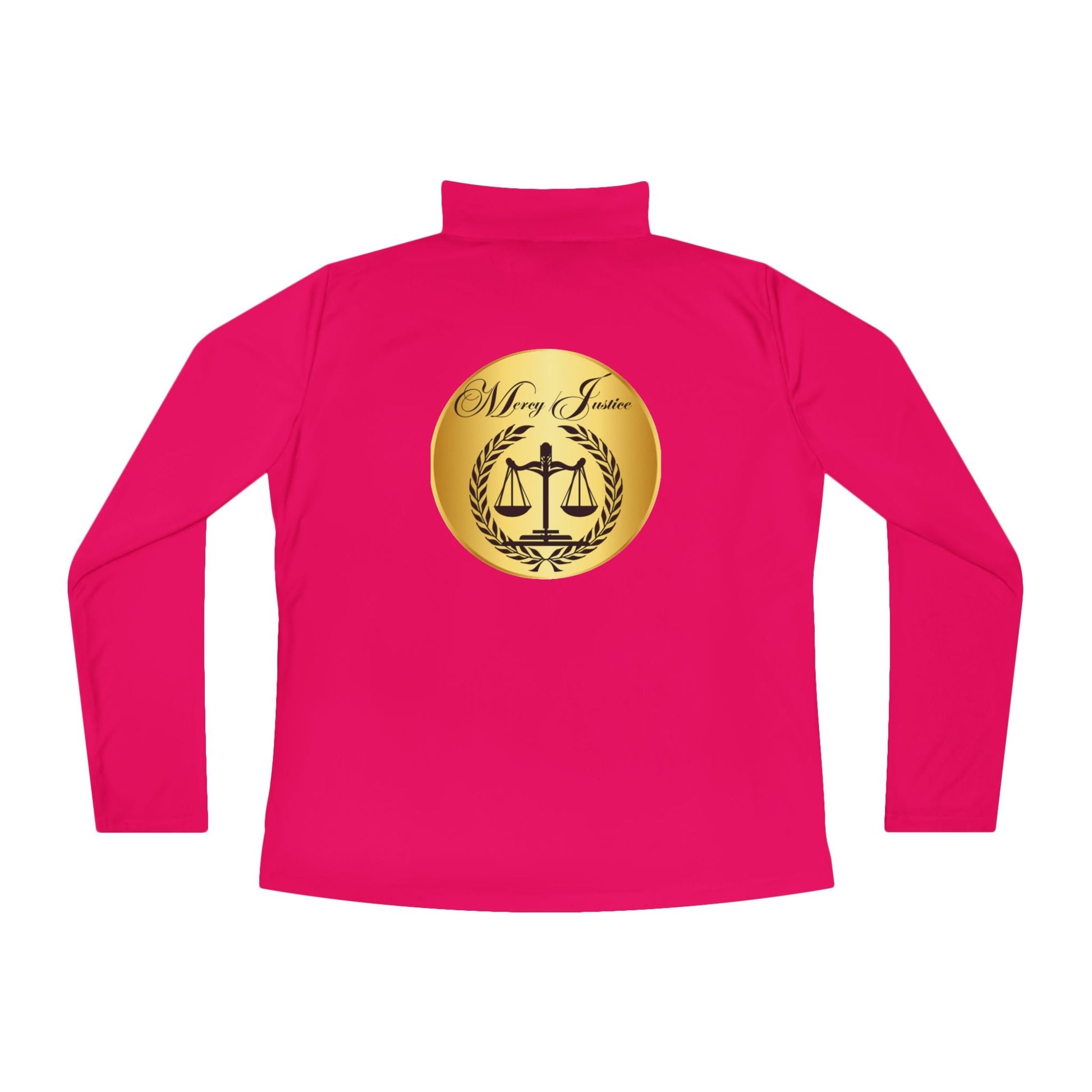 Mercy and Justice Quarter - Zip Pullover - criminaljusticereformationalliancestore.com